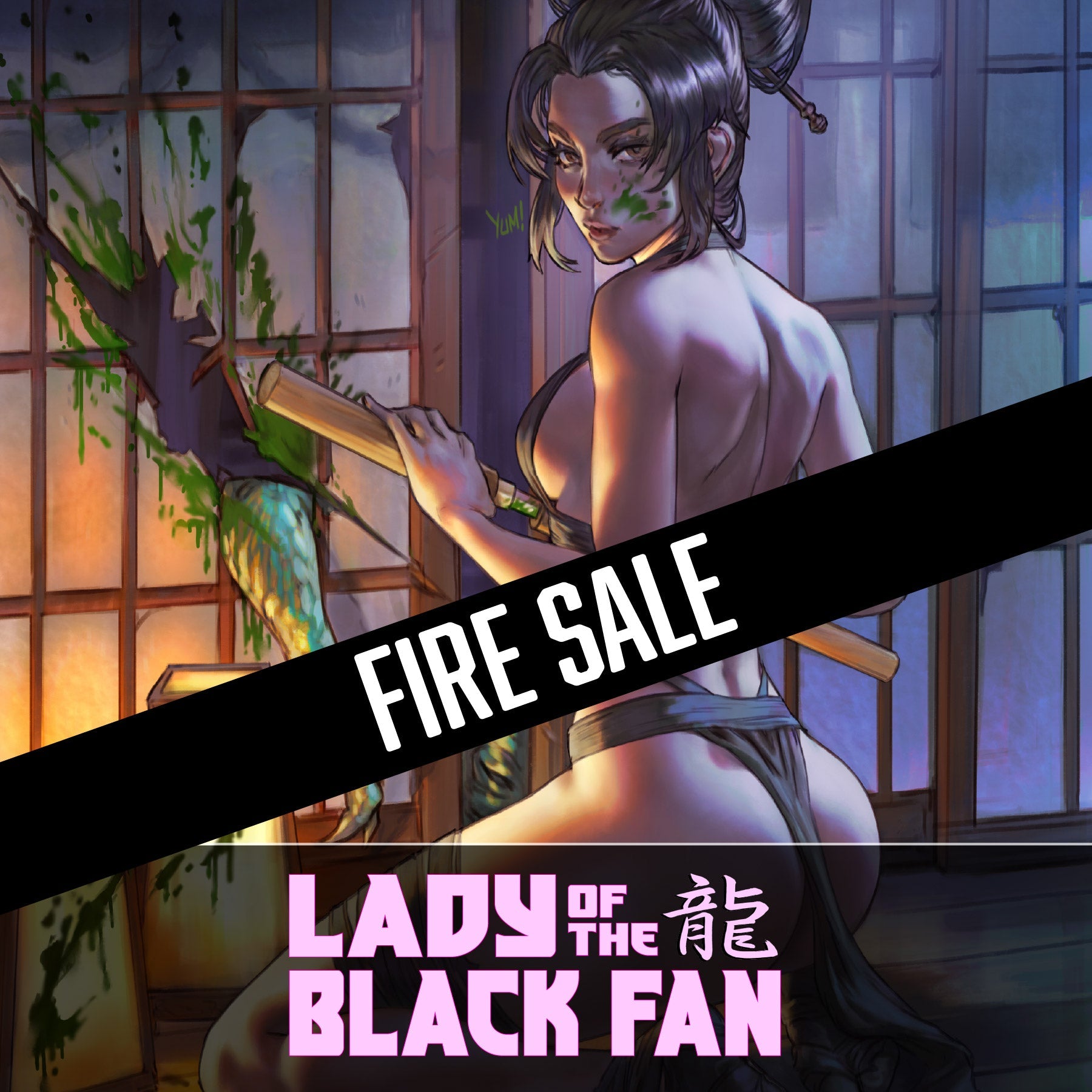 Lady of the Black Fan