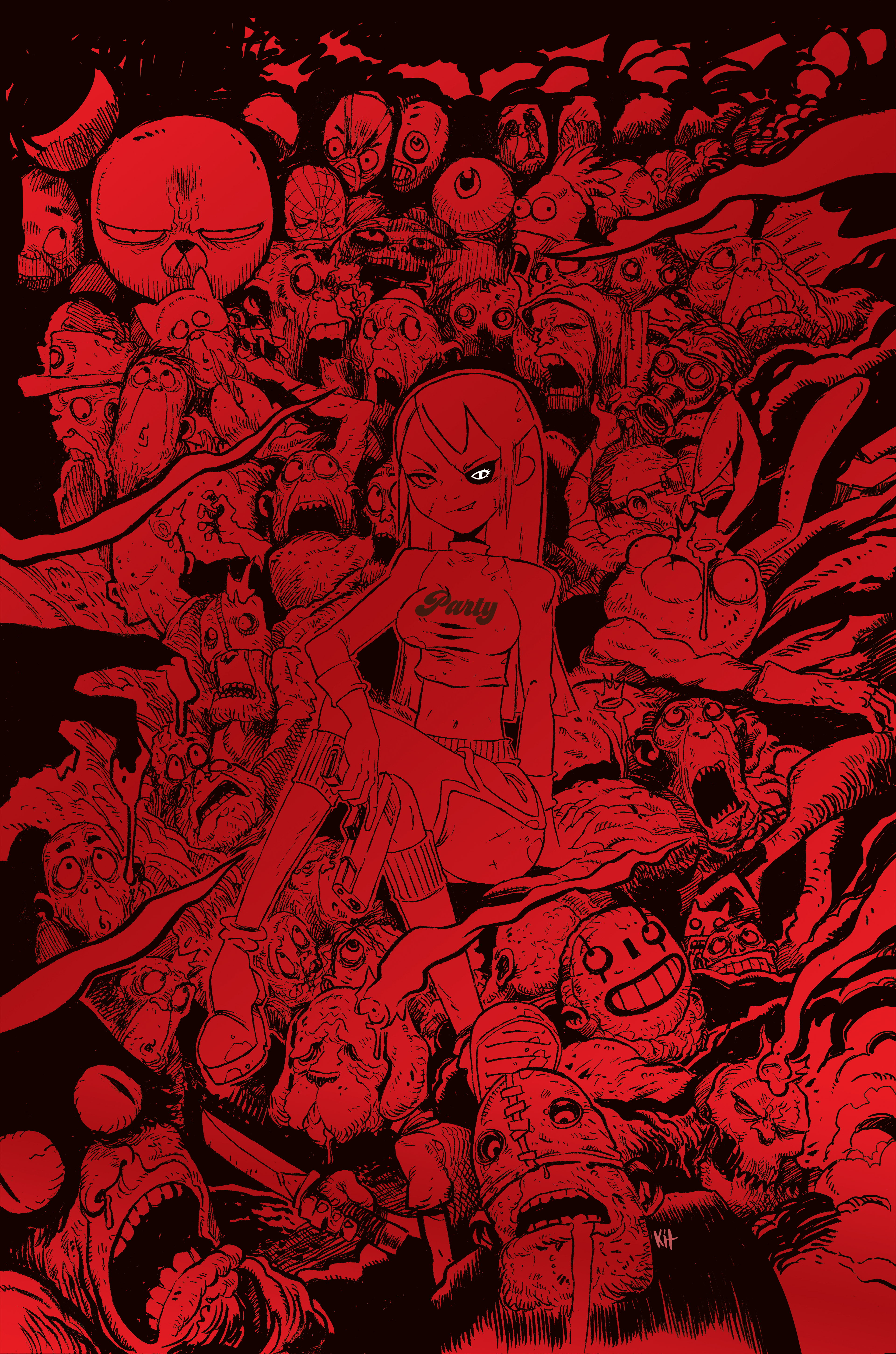 Final Girl Next Door #1 (Bloodfoil Cover) image 0