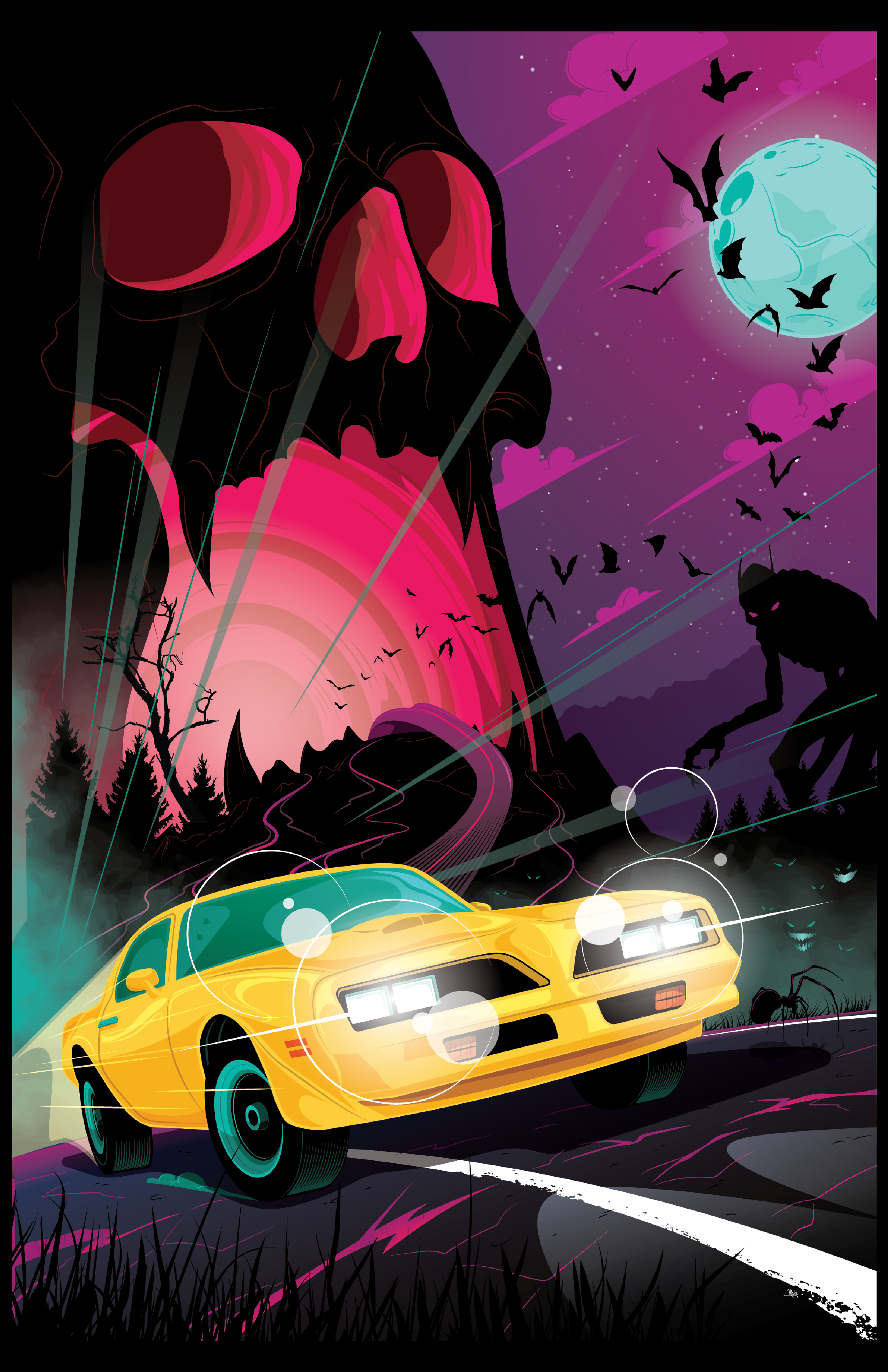 Midnight Highway #3 11x17 Collection