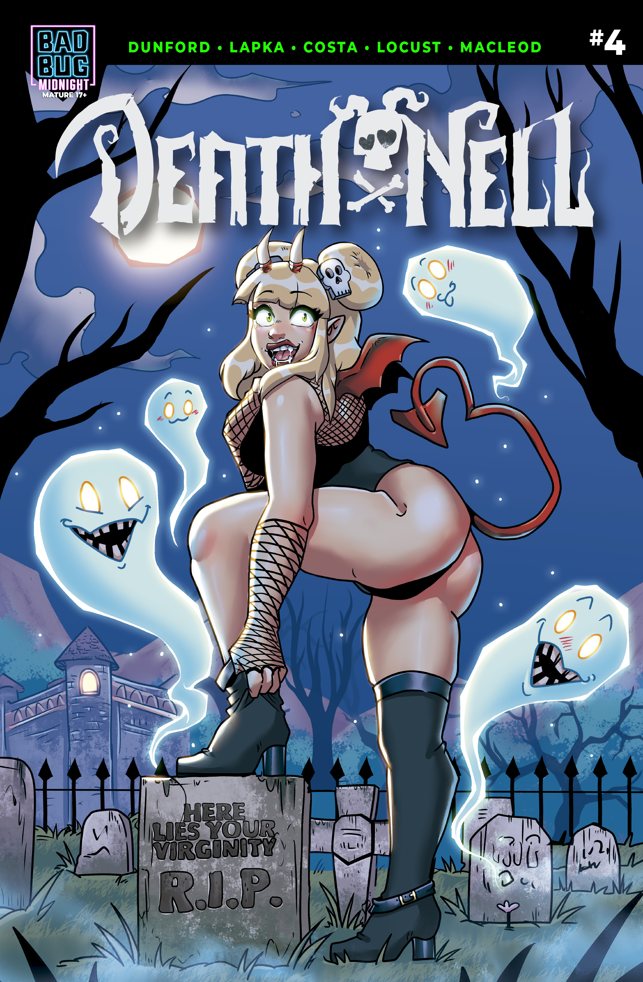 Death Nell #4 (Cover A)Cammry Lapka) image 0