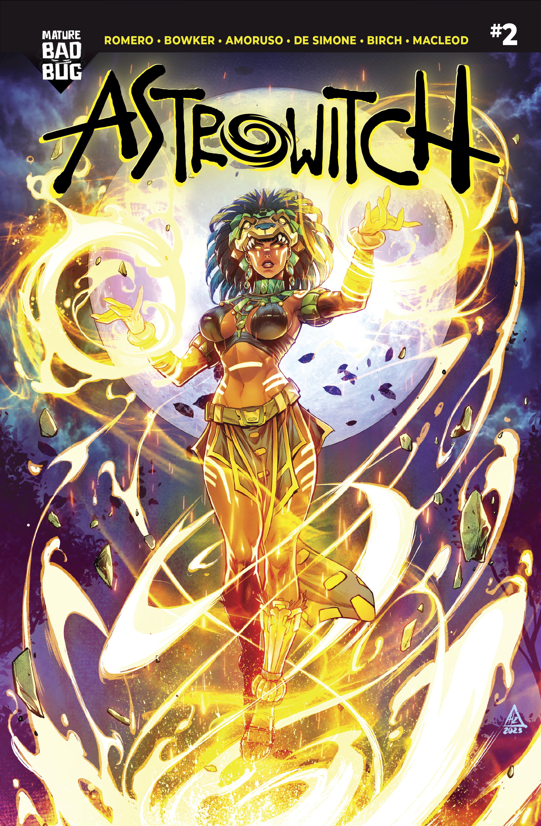 AstroWitch #2 (Cover C-Hedwin Zaldivar Variant) image 0