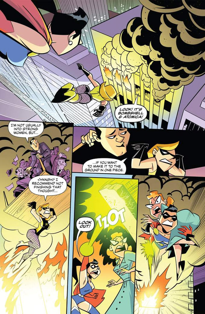 Bombshell and Atomica #2 (Cover B Hot - John Royle)