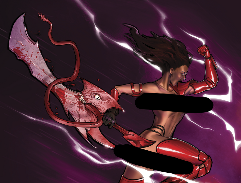 No More Gods #1 (Cover J-Summer Dale Wraparound Naughty Variant) image 0