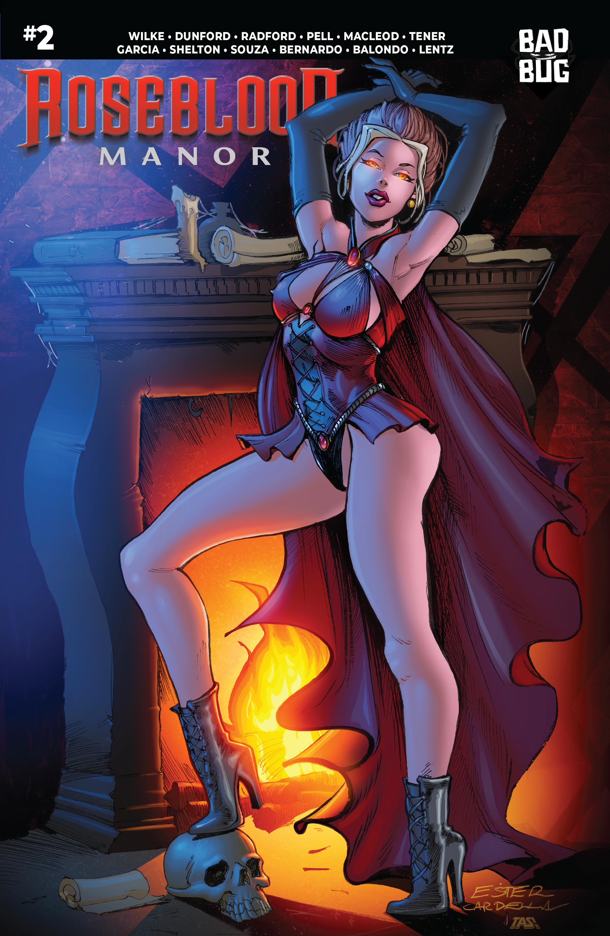 Roseblood Manor #2 (Cover I-Ester Cardella Variant) image 0