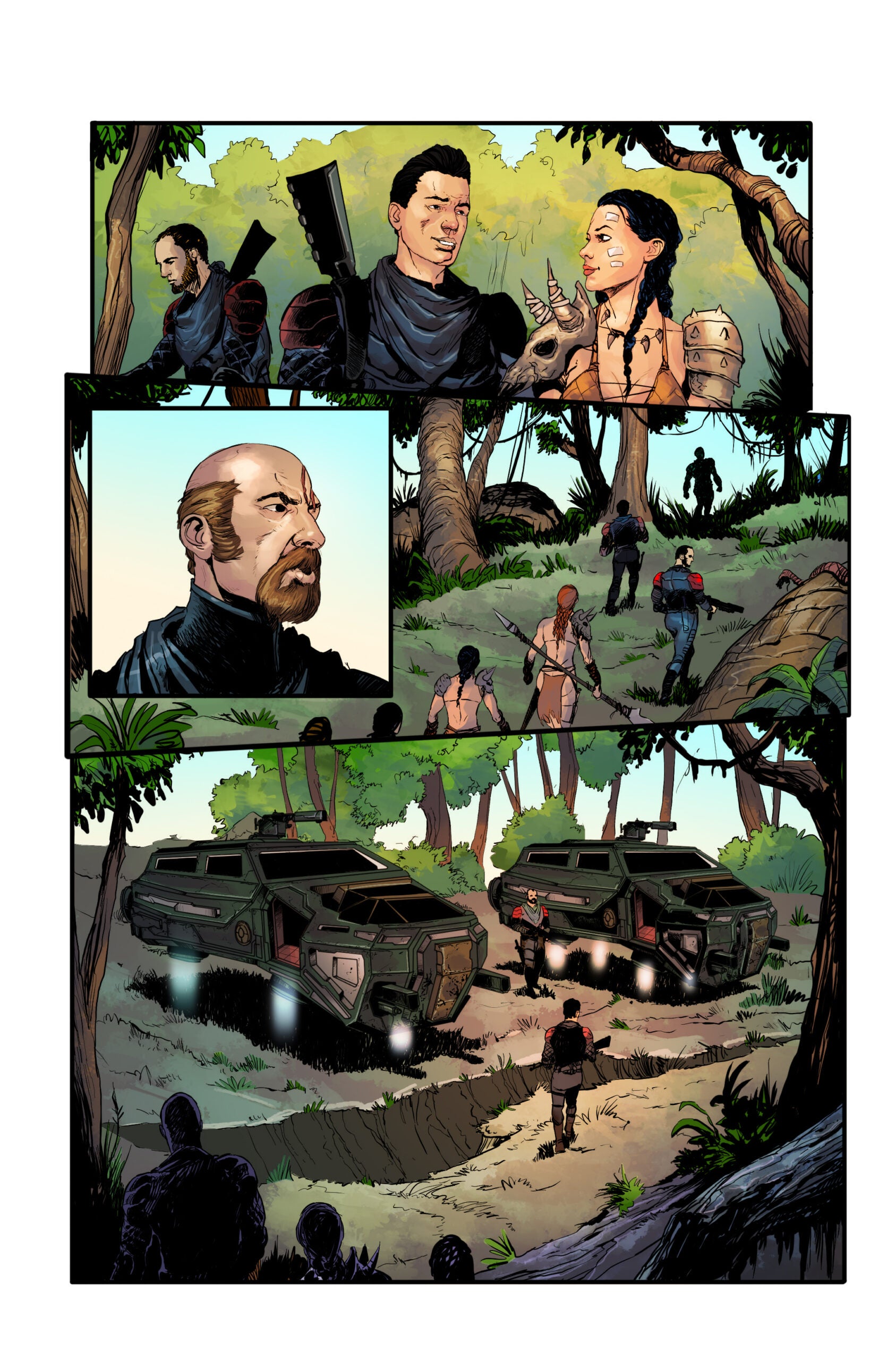 Vanya: The Lost Warrior #4 (Cover A-Zoran Jovicic) image 3