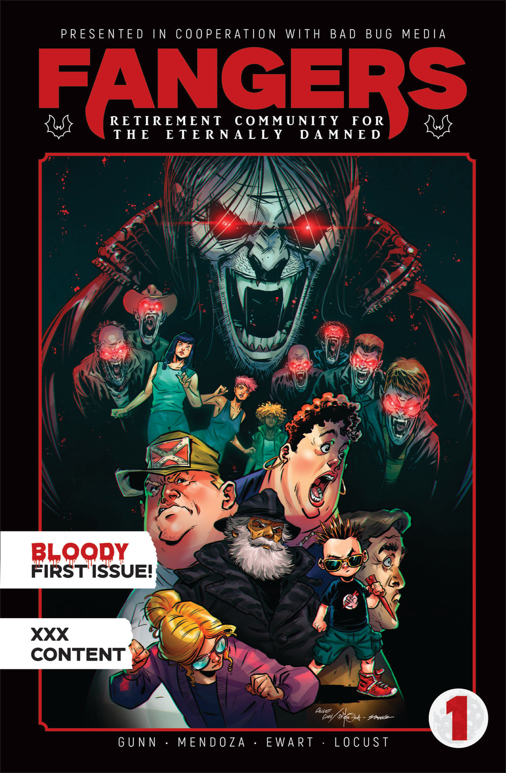 Fangers #1 ( Cover A-Daniel E. Mendoza) image 0