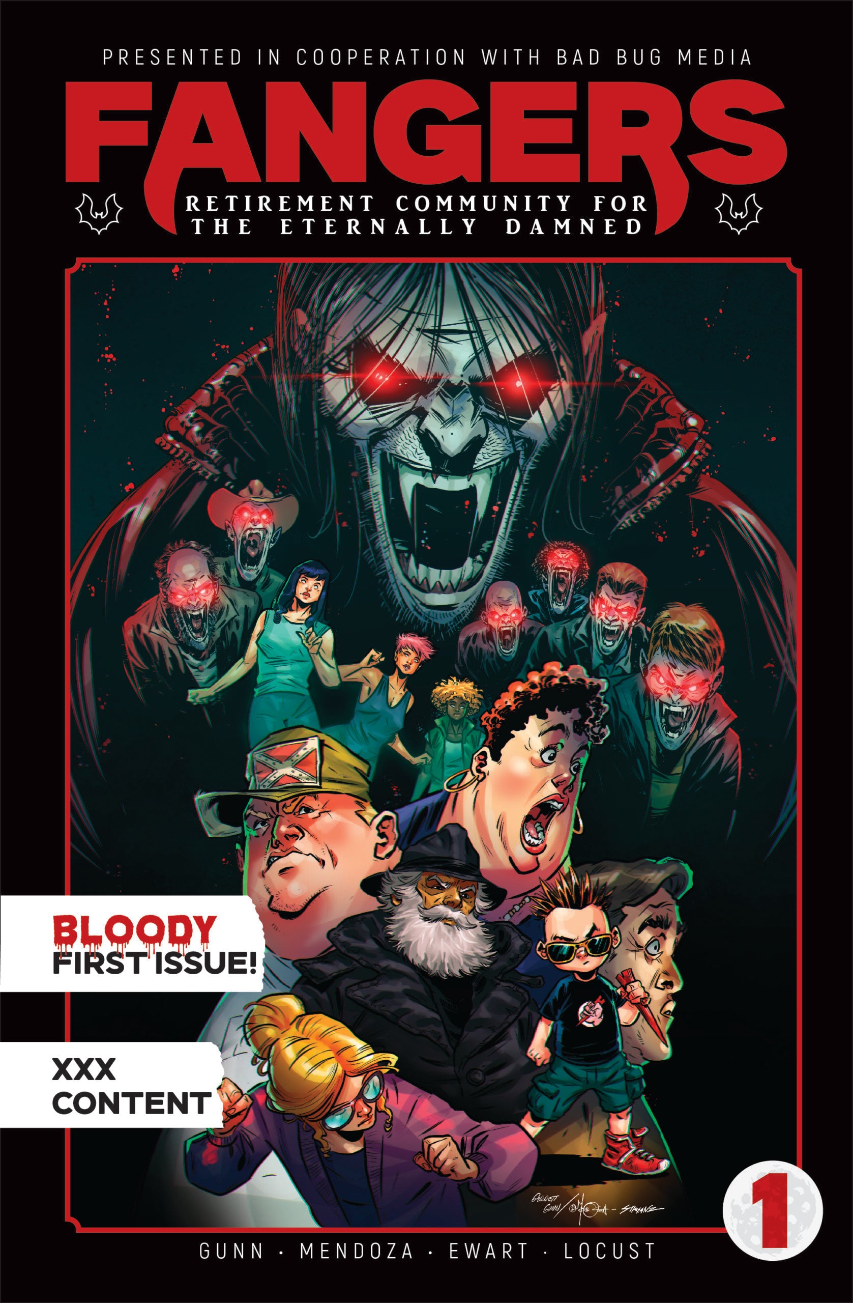 Fangers #1 ( Cover A-Daniel E. Mendoza) image 0