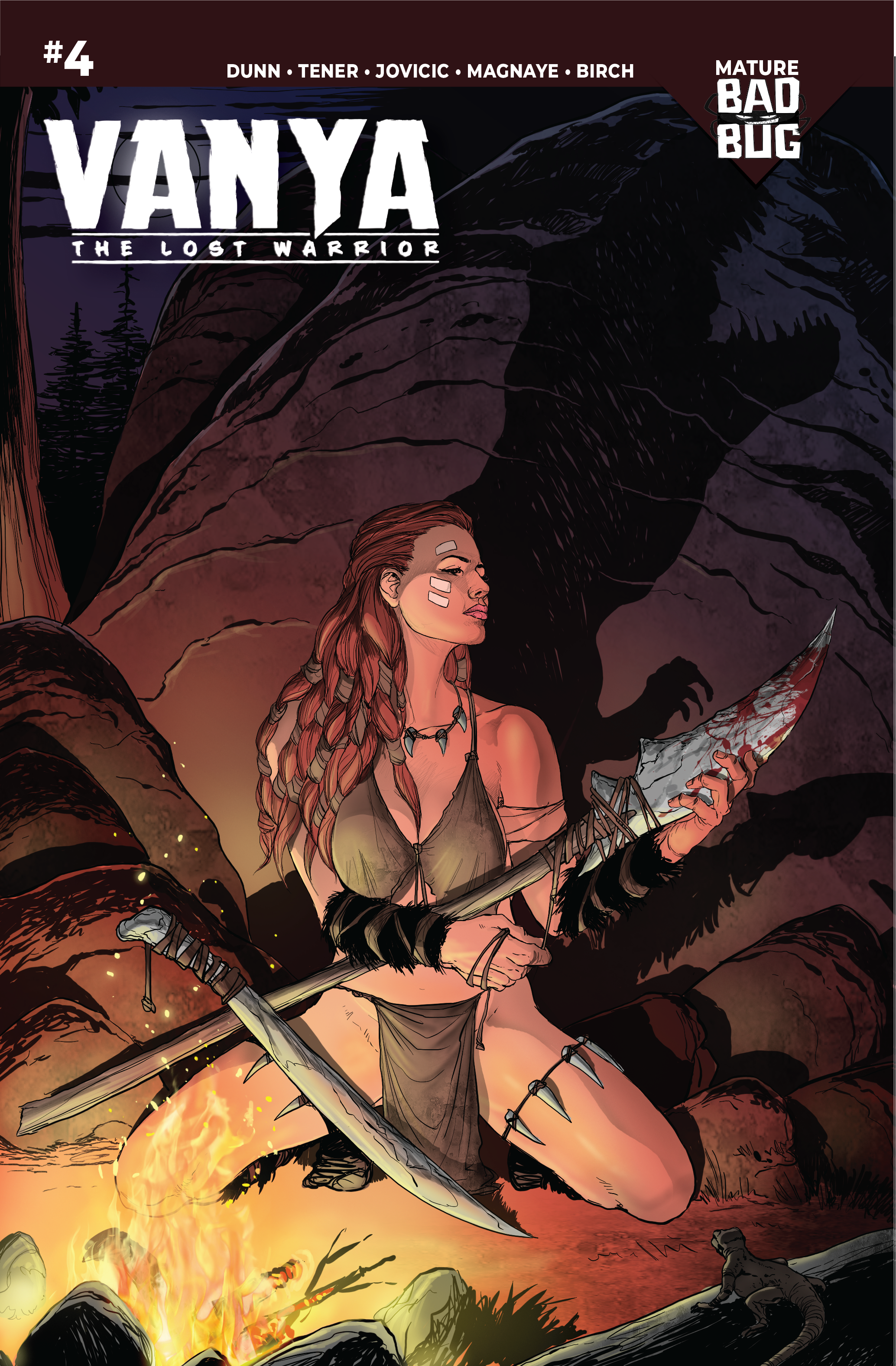 Vanya: The Lost Warrior #4 (Cover A-Zoran Jovicic) image 0