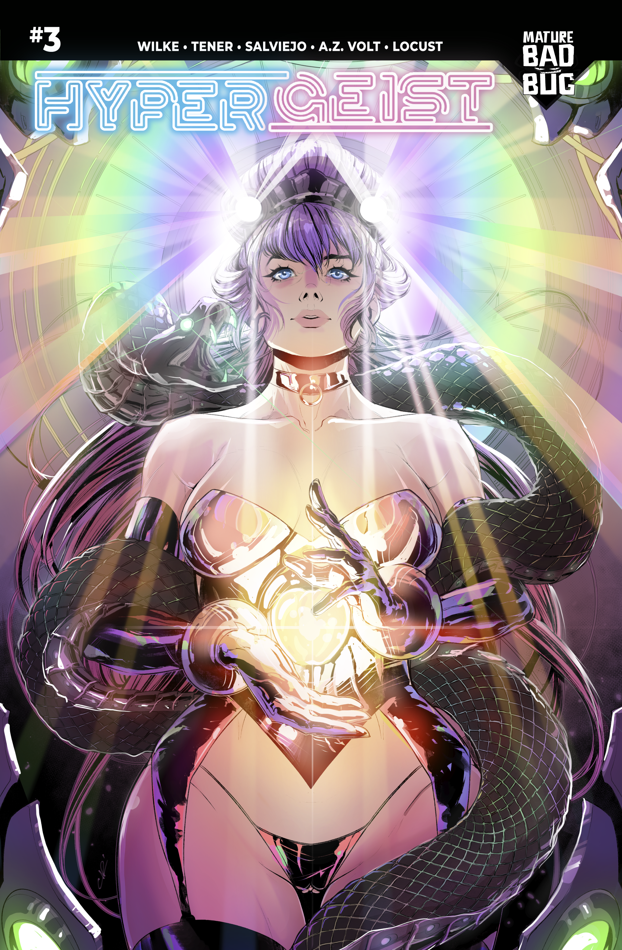 HyperGeist #3 (Cover A-Cari Salviejo Variant) image 0