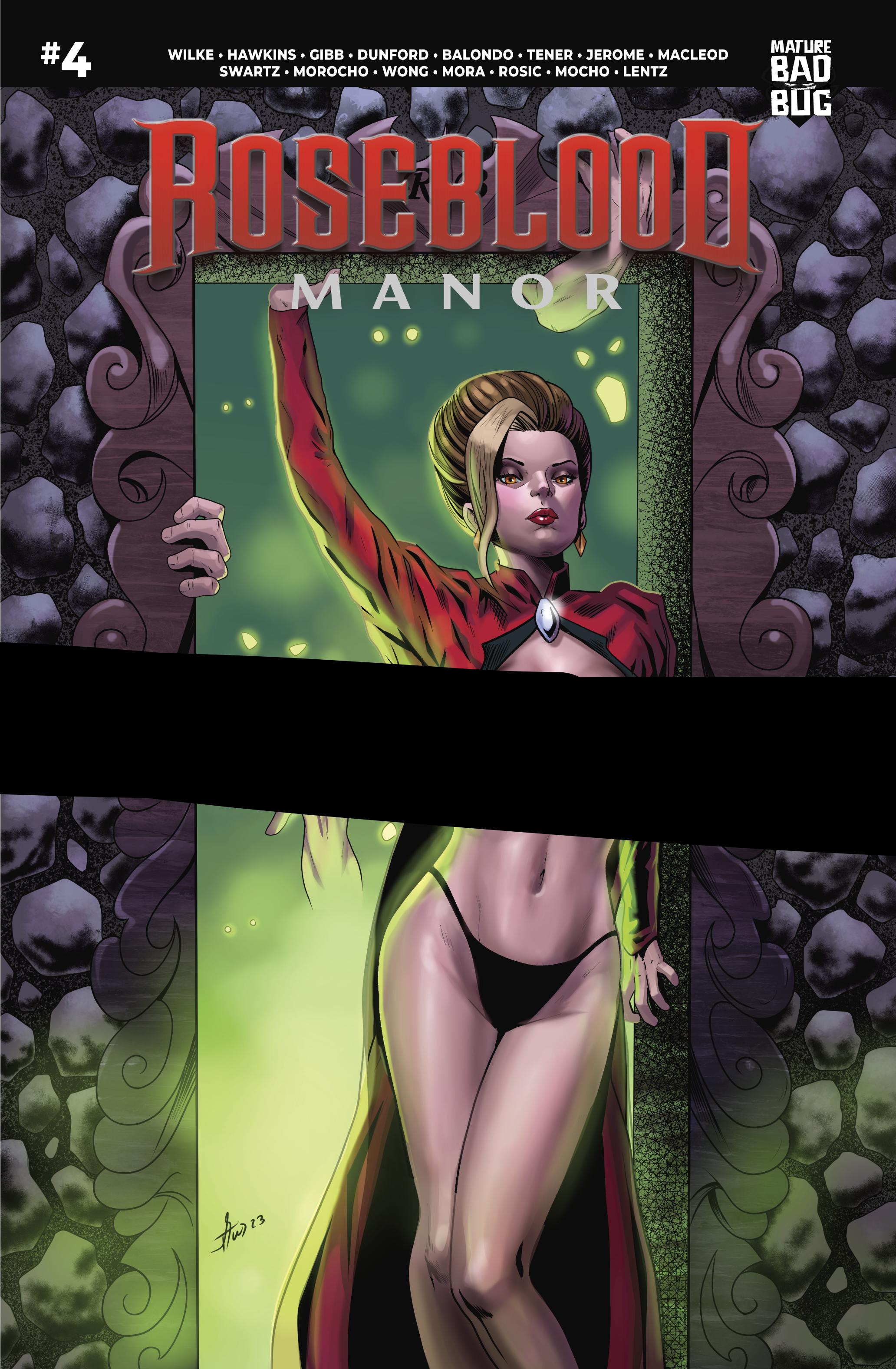 Roseblood Manor #4 (Cover H-Gus Mauk Naughty Variant) image 0