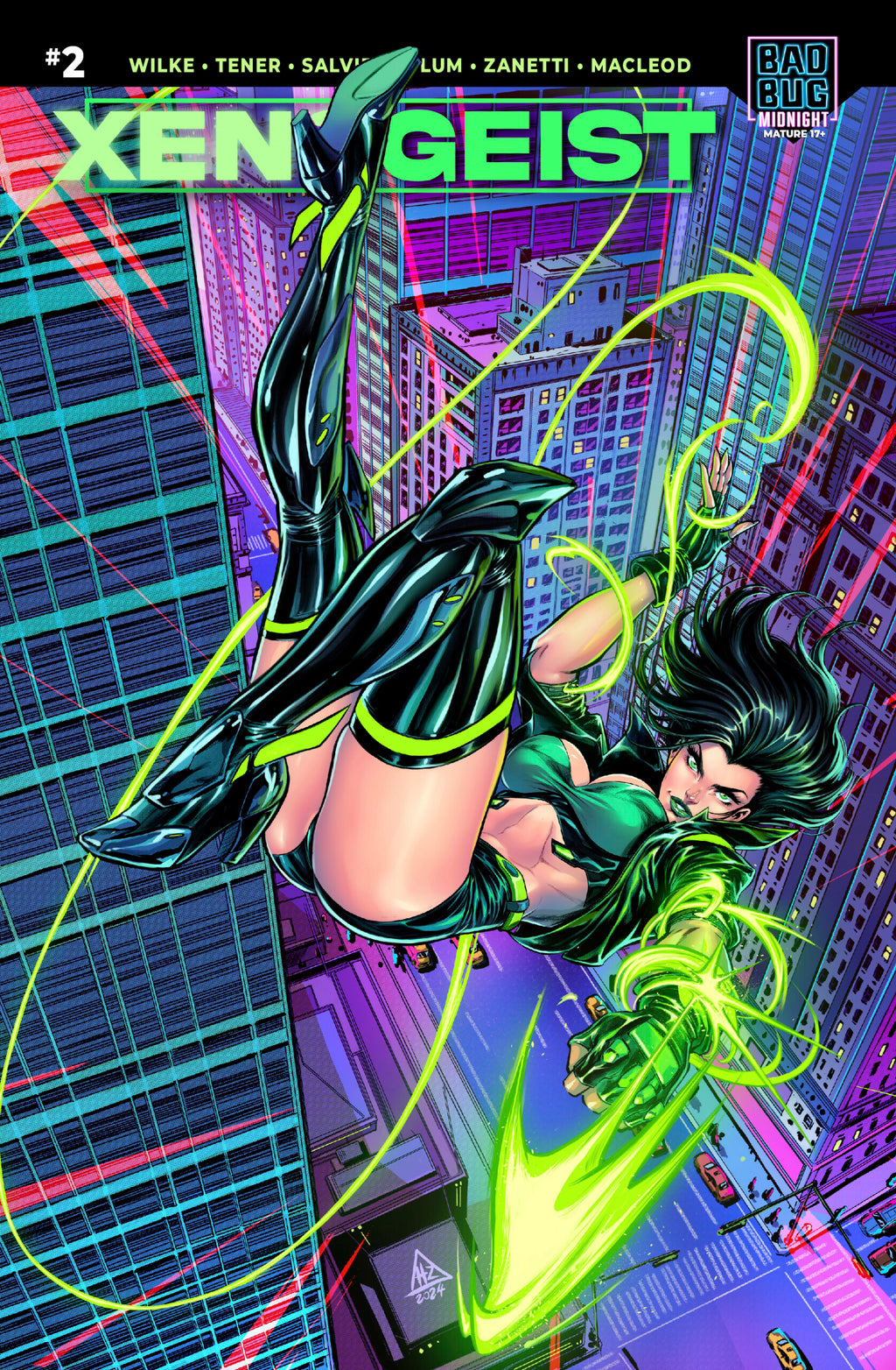 XenoGeist #2 (Cover D - Hedwin Zaldivar Variant) image 0