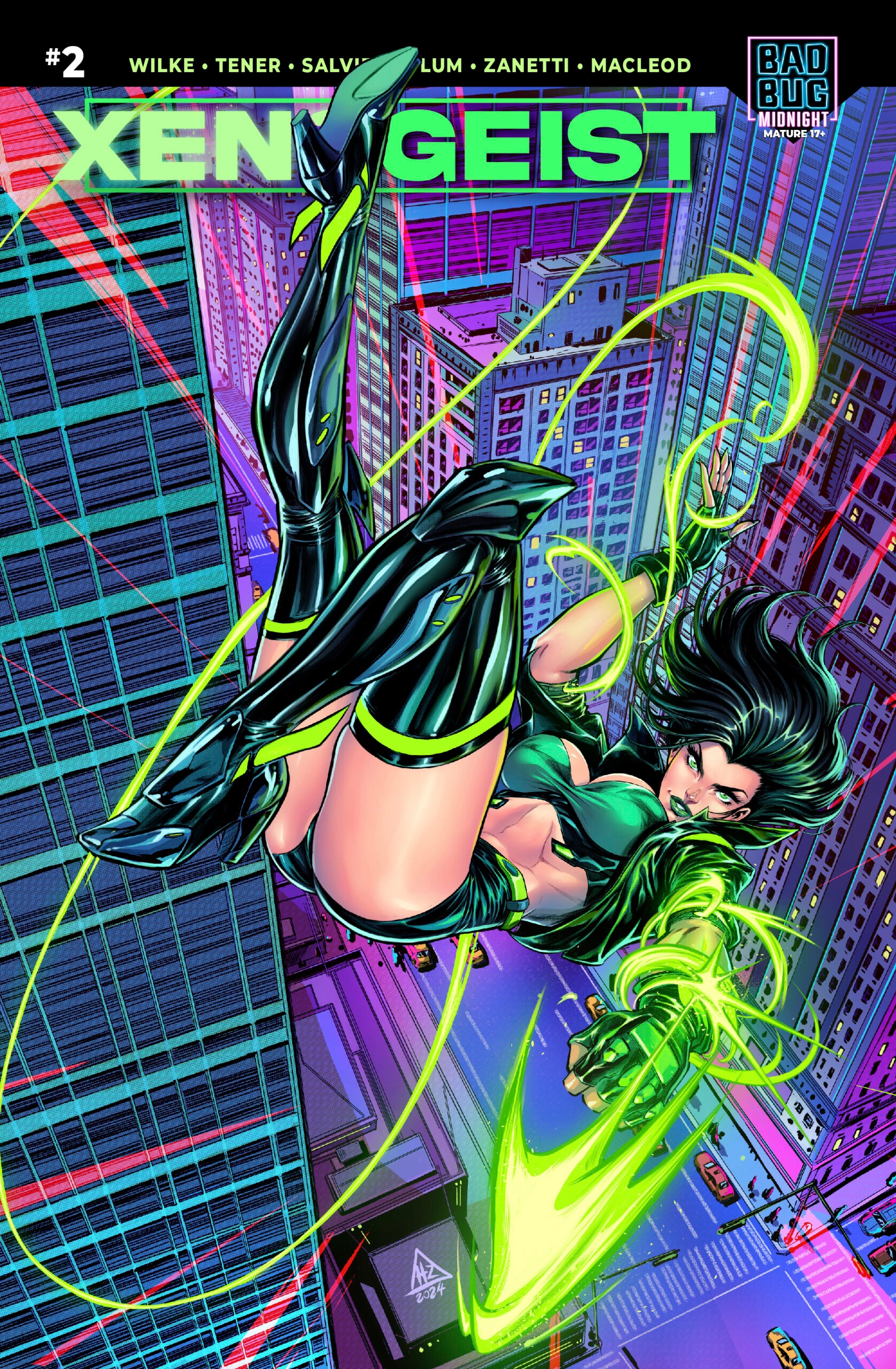 XenoGeist #2 (Cover D - Hedwin Zaldivar Variant) image 0