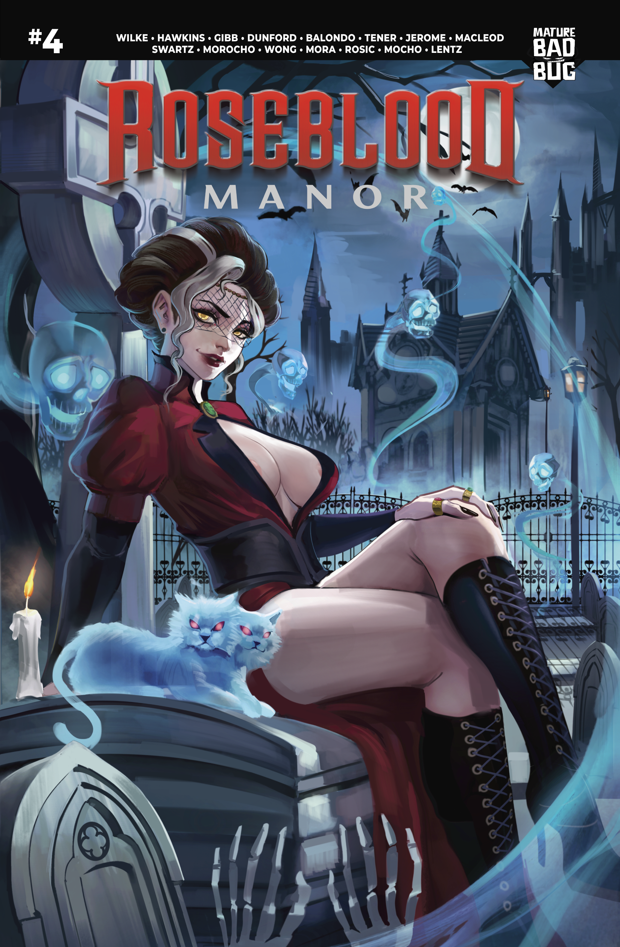 Roseblood Manor #4 (Cover B-Zheanhmeart Variant) image 0