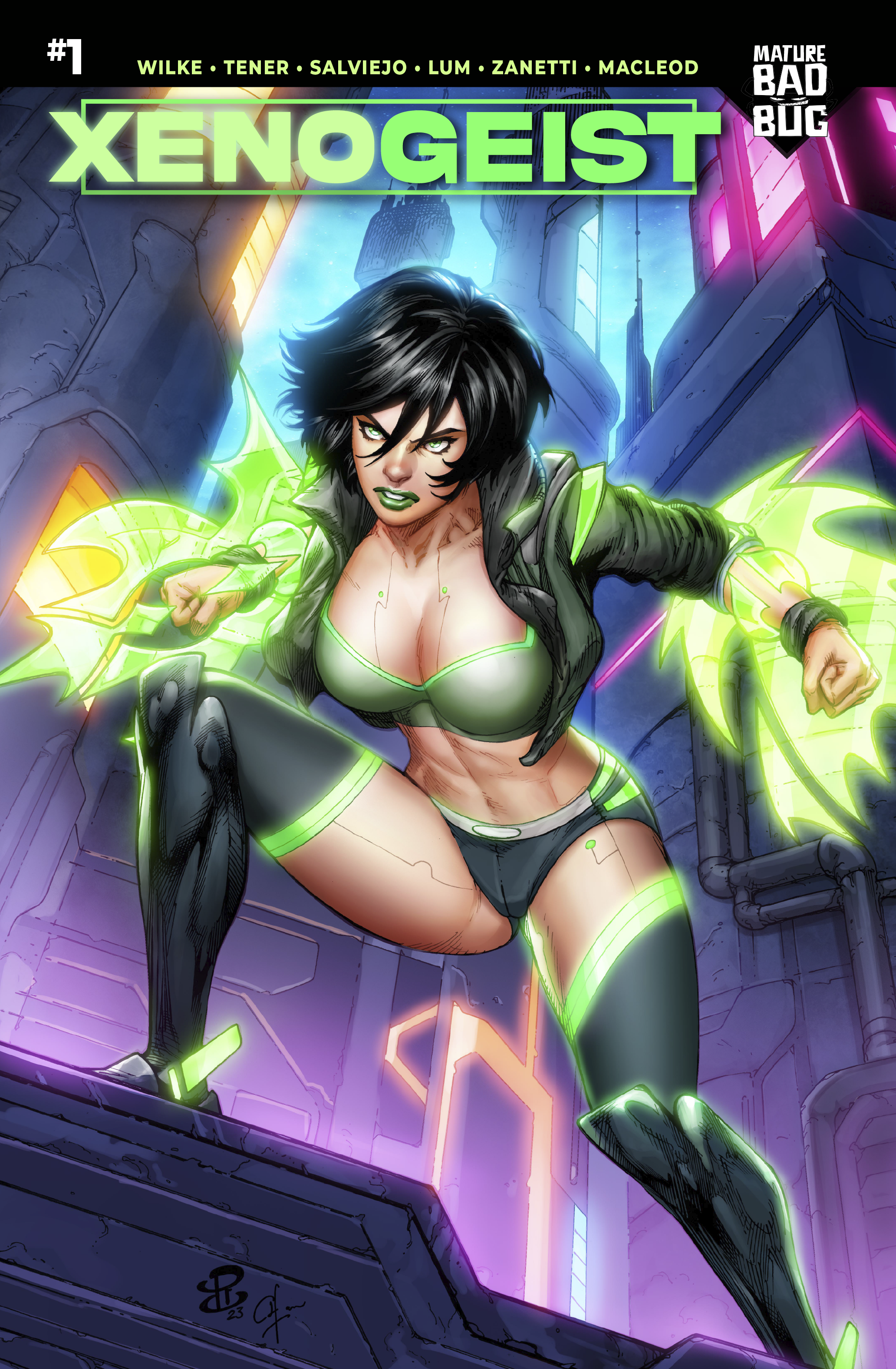 XenoGeist #1 (Cover D-Renato Camilo Variant) image 0