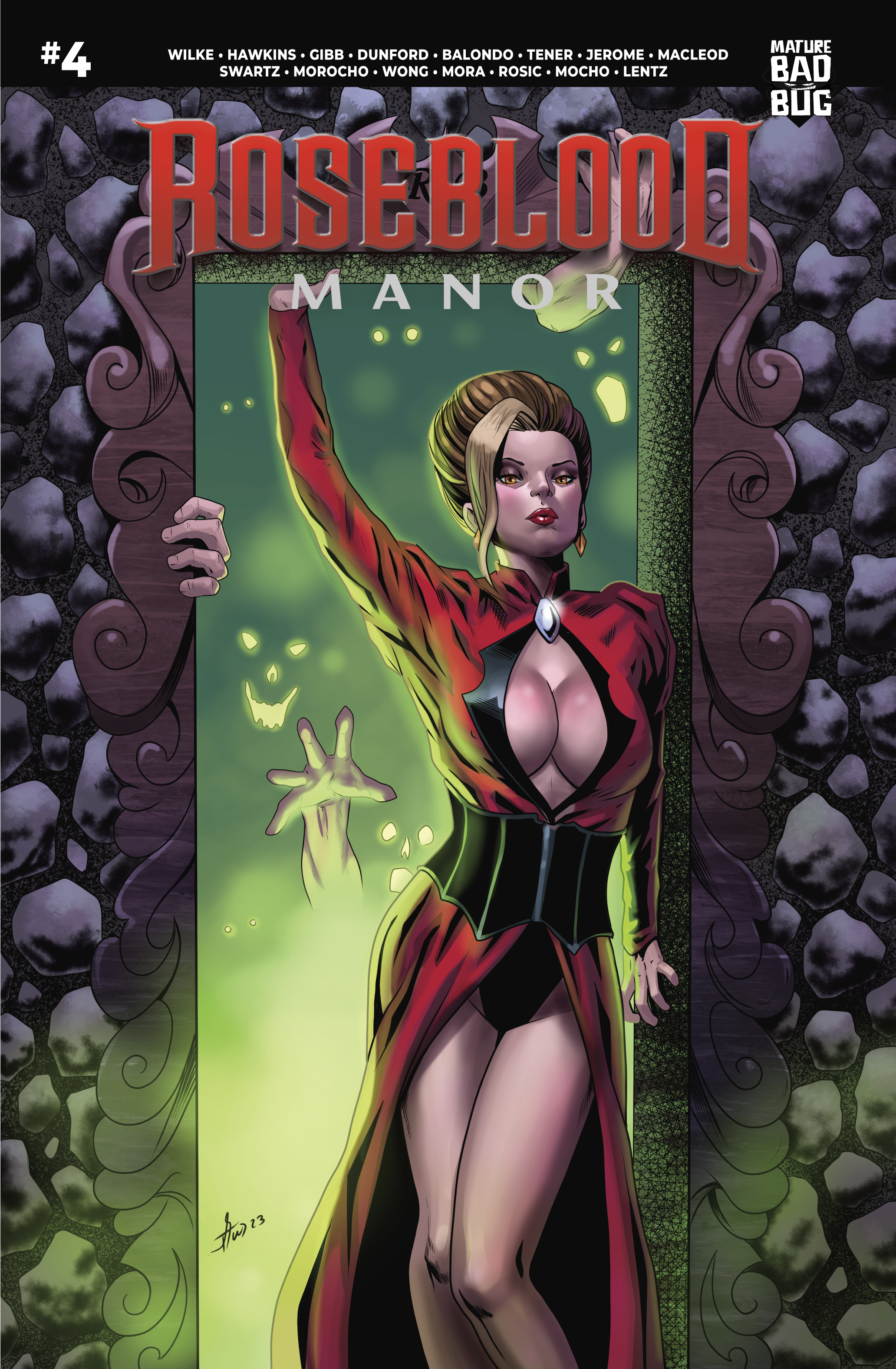 Roseblood Manor #4 (Cover H-Gus Mauk Variant) image 0