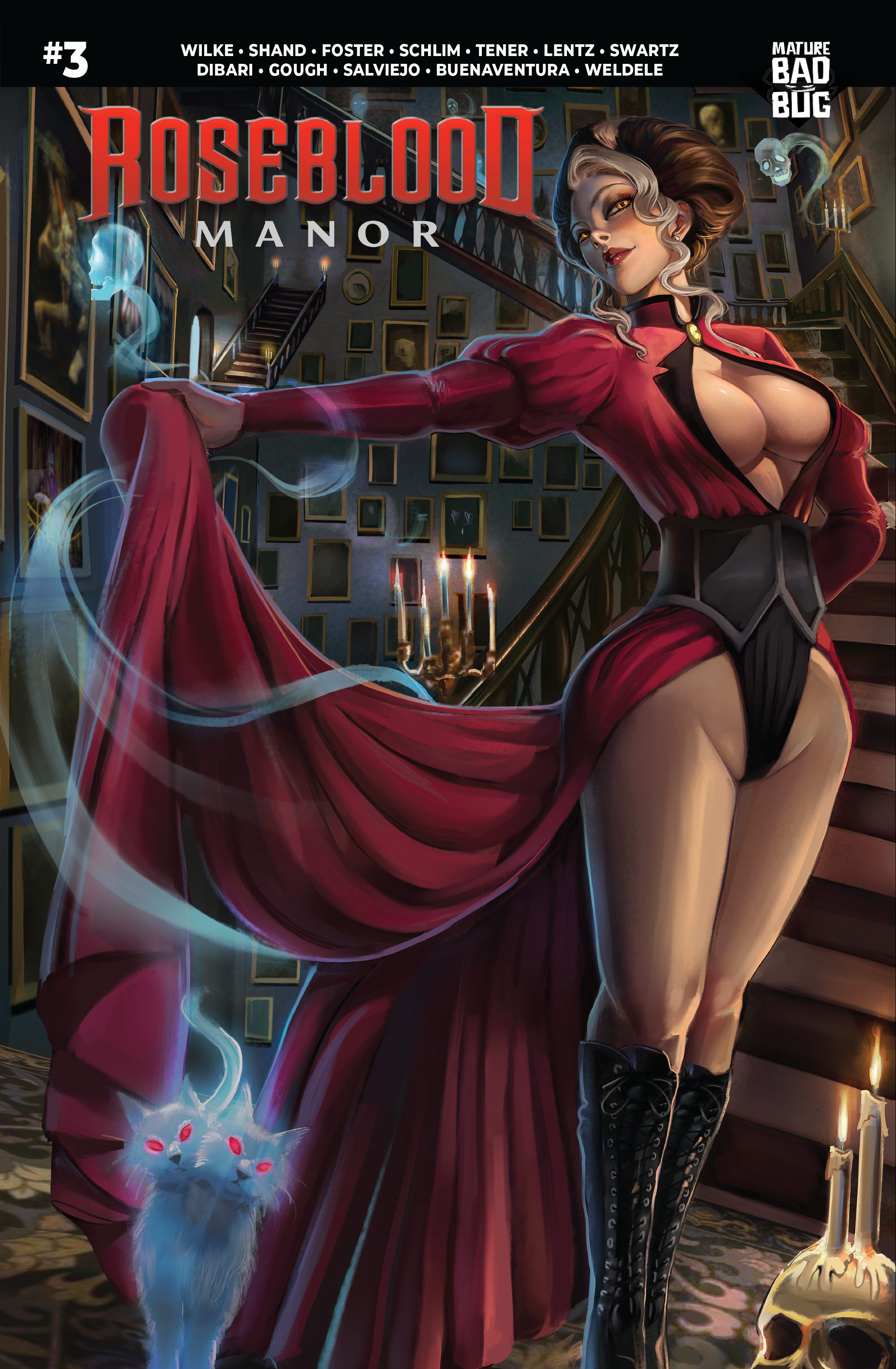 Roseblood Manor #3 (Cover A-Zheanhmeart) image 0