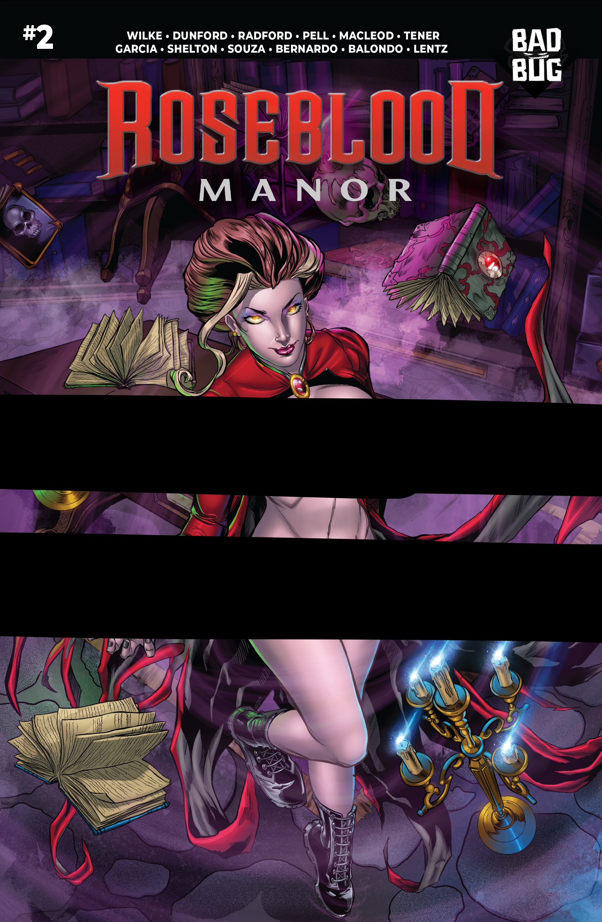 Roseblood Manor #2 (Cover H-Eric Blake - Naughty Version) image 0