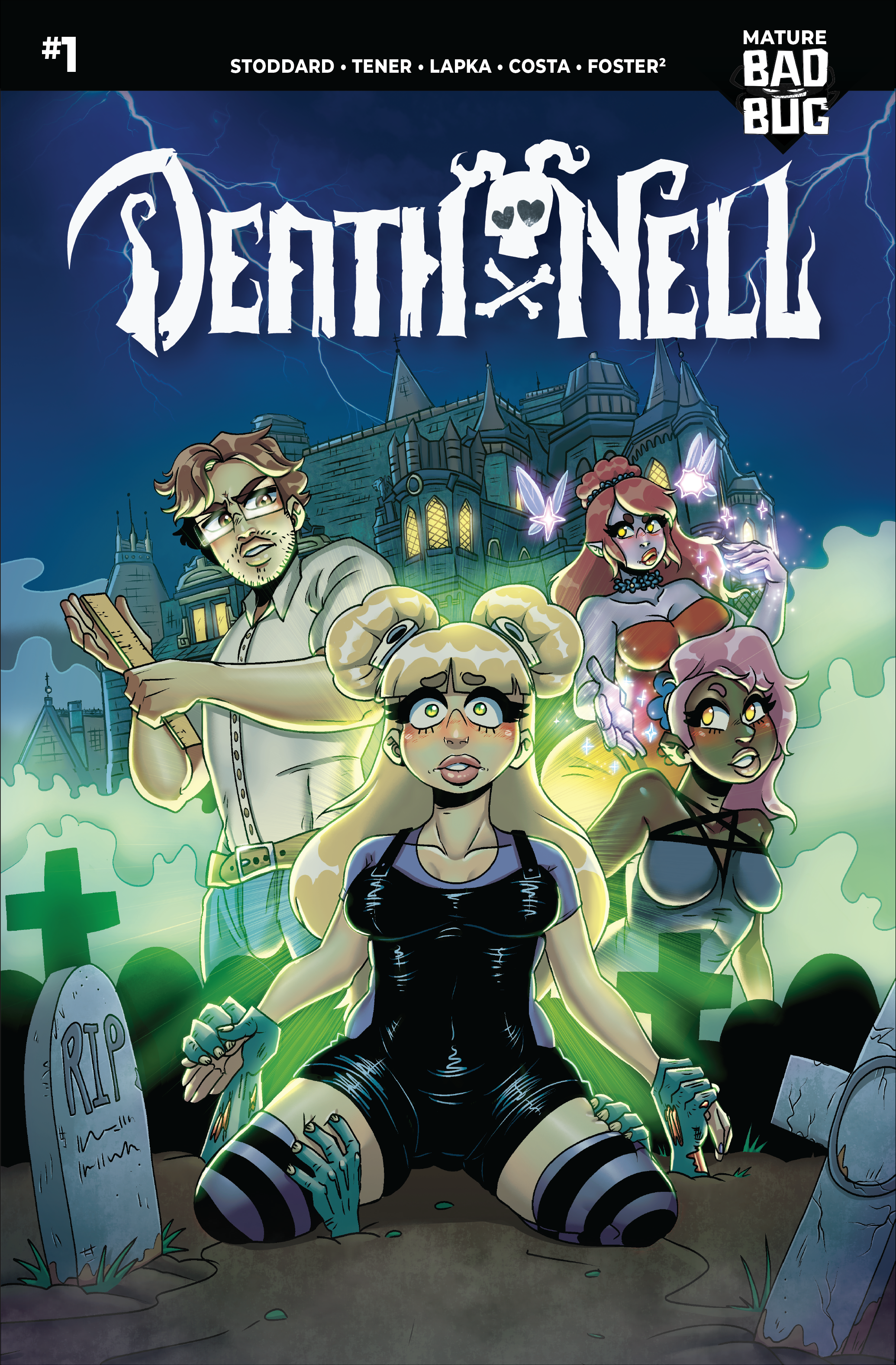 Death Nell #1 (Cover A-Cammry Lapka) image 0