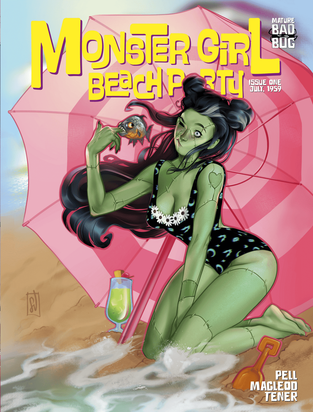 Monster Girl Beach Party #1 (Cover E - Summer Dale) image 0