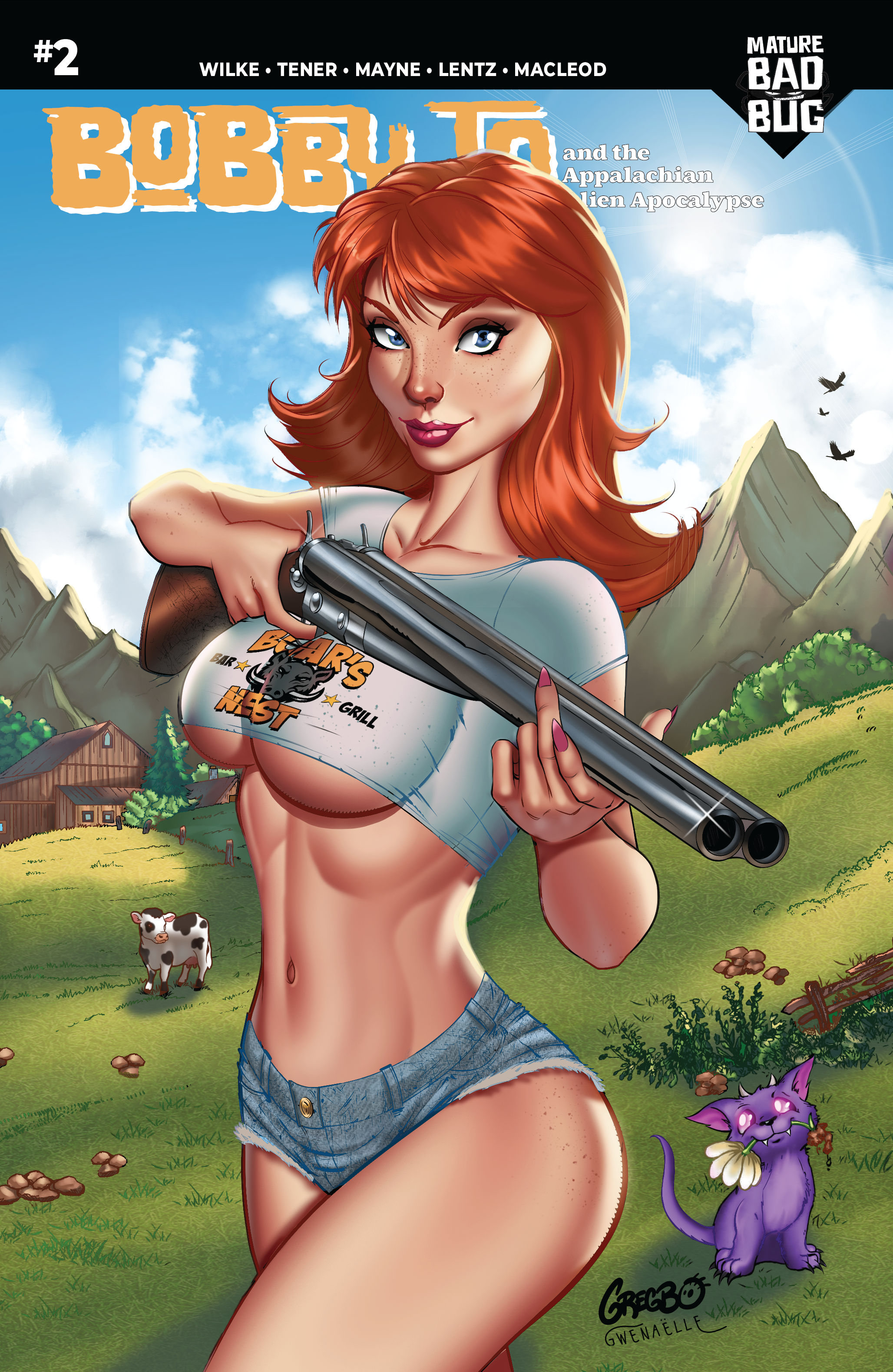 Bobby Jo and the Appalachian Alien Apocalypse #2 (Cover I-Gregbo Watson Variant) image 0