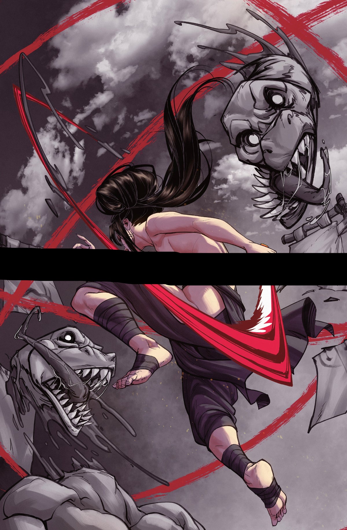 Lady of the Black Fan #2 ( Cover A - Cari Salviejo)