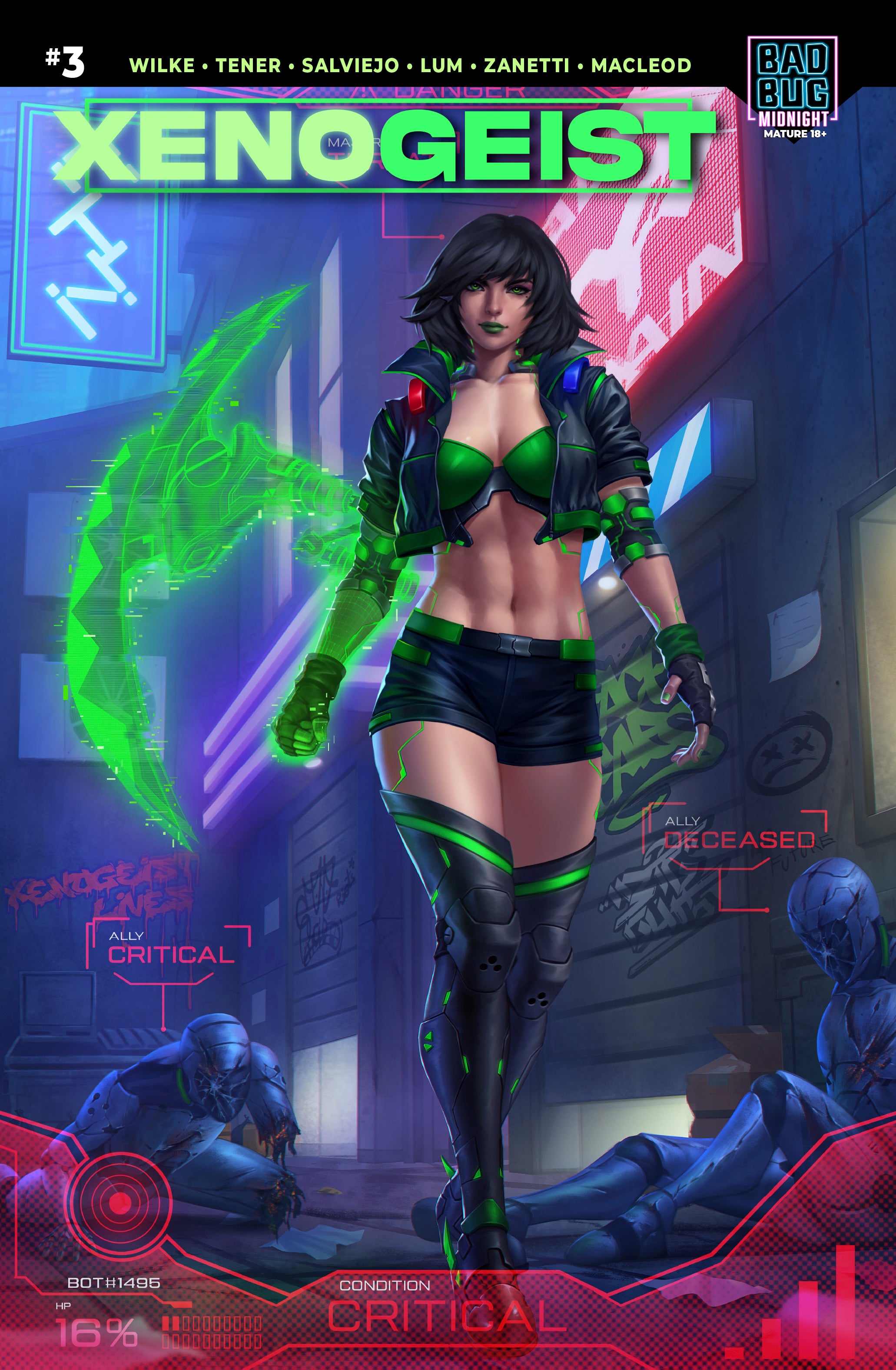 XenoGeist #3 (Cover A - Chaz)