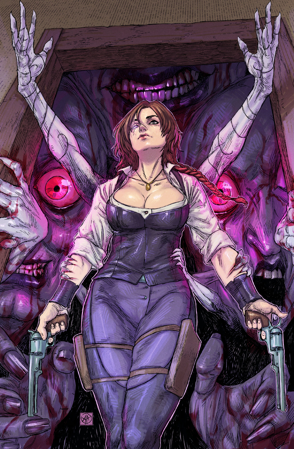 Dead End Moon #4 (Cover A METAL - Alessandro Amoruso)