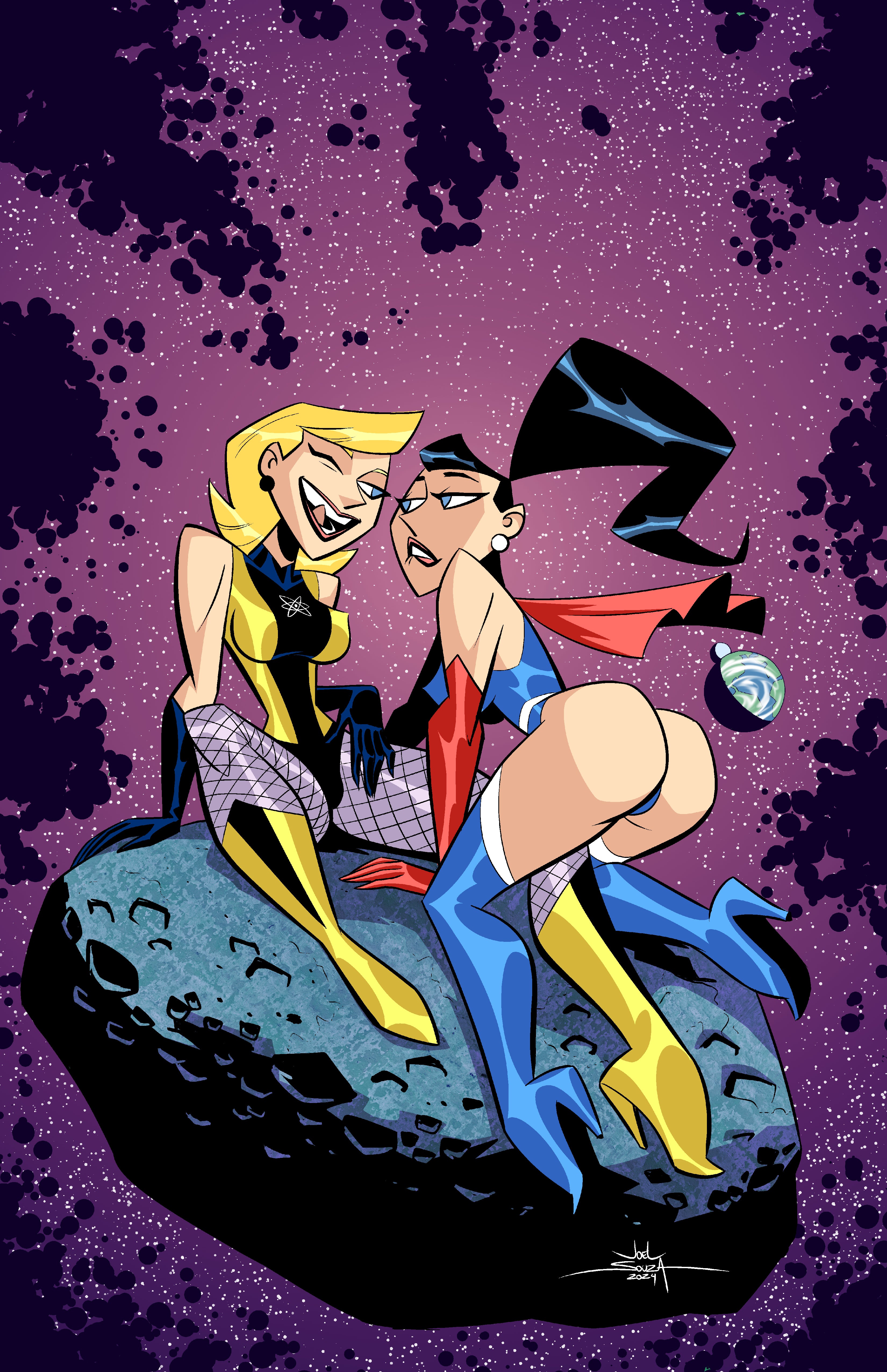 Bombshell and Atomica #2 (Cover A METAL - Joel Souza)