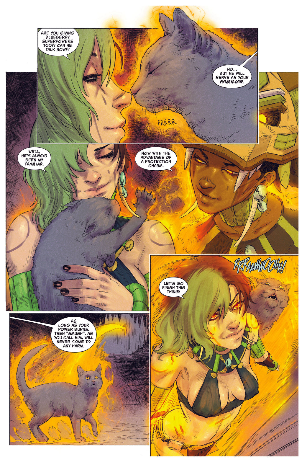 AstroWitch #4 (Cover C Hot - Yum!)