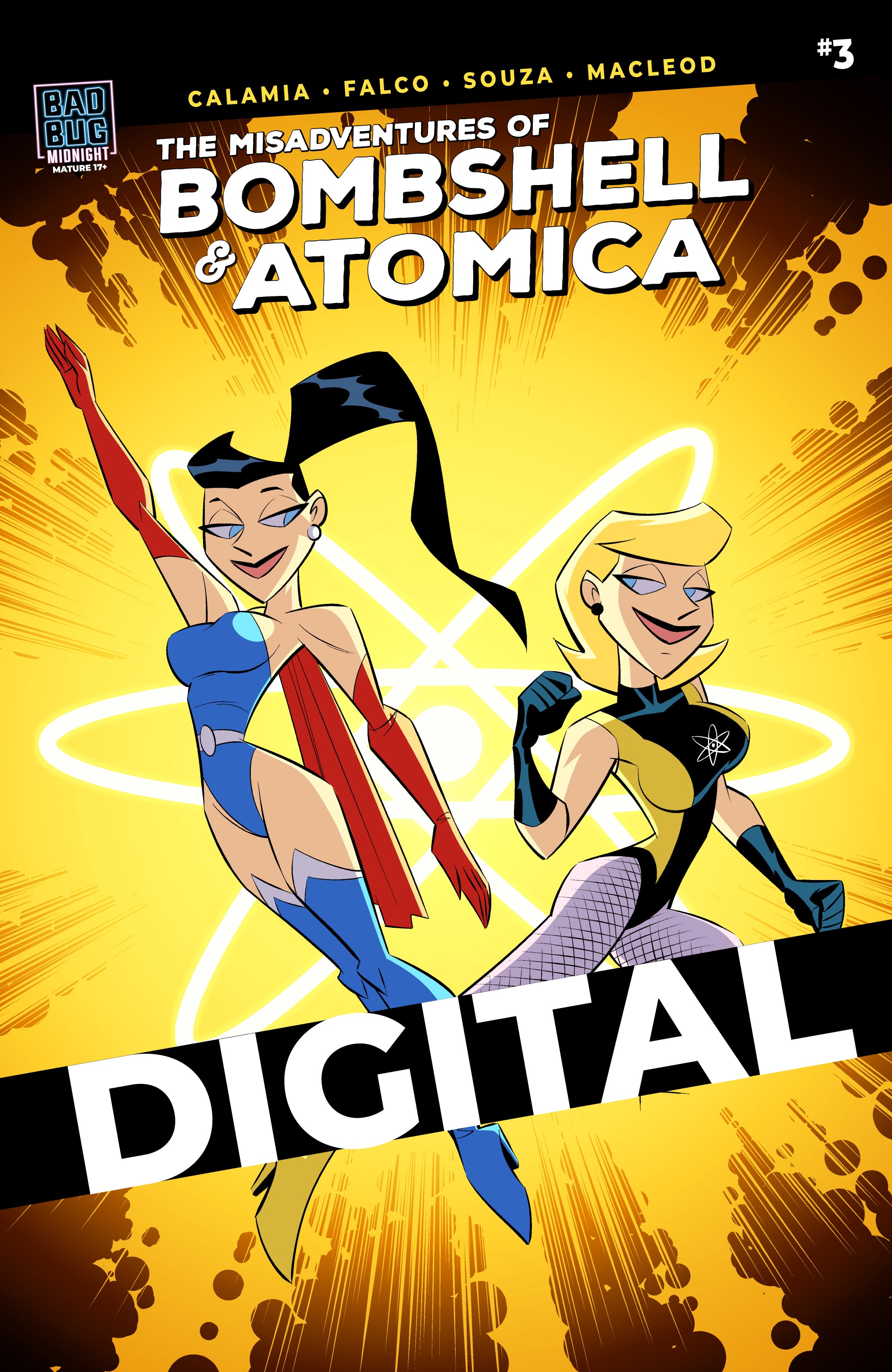 Bombshell and Atomica #3 (DIGITAL) – Bad Bug Midnight