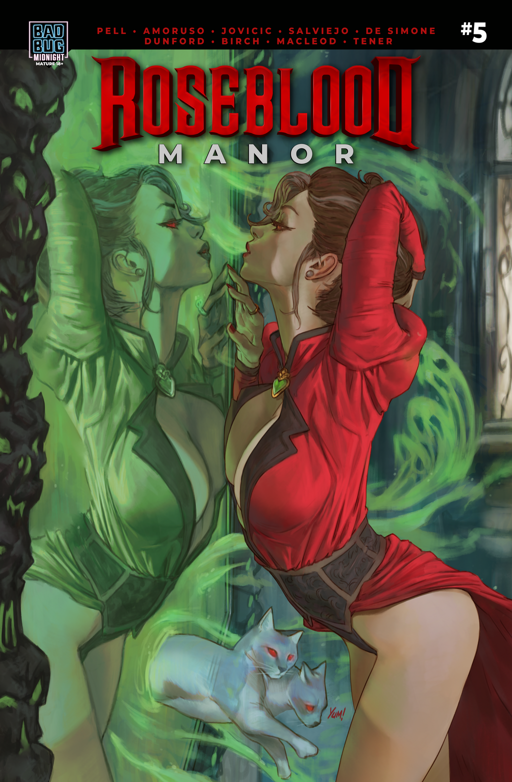 Roseblood Manor #5 (Cover B Mild - Yum!)