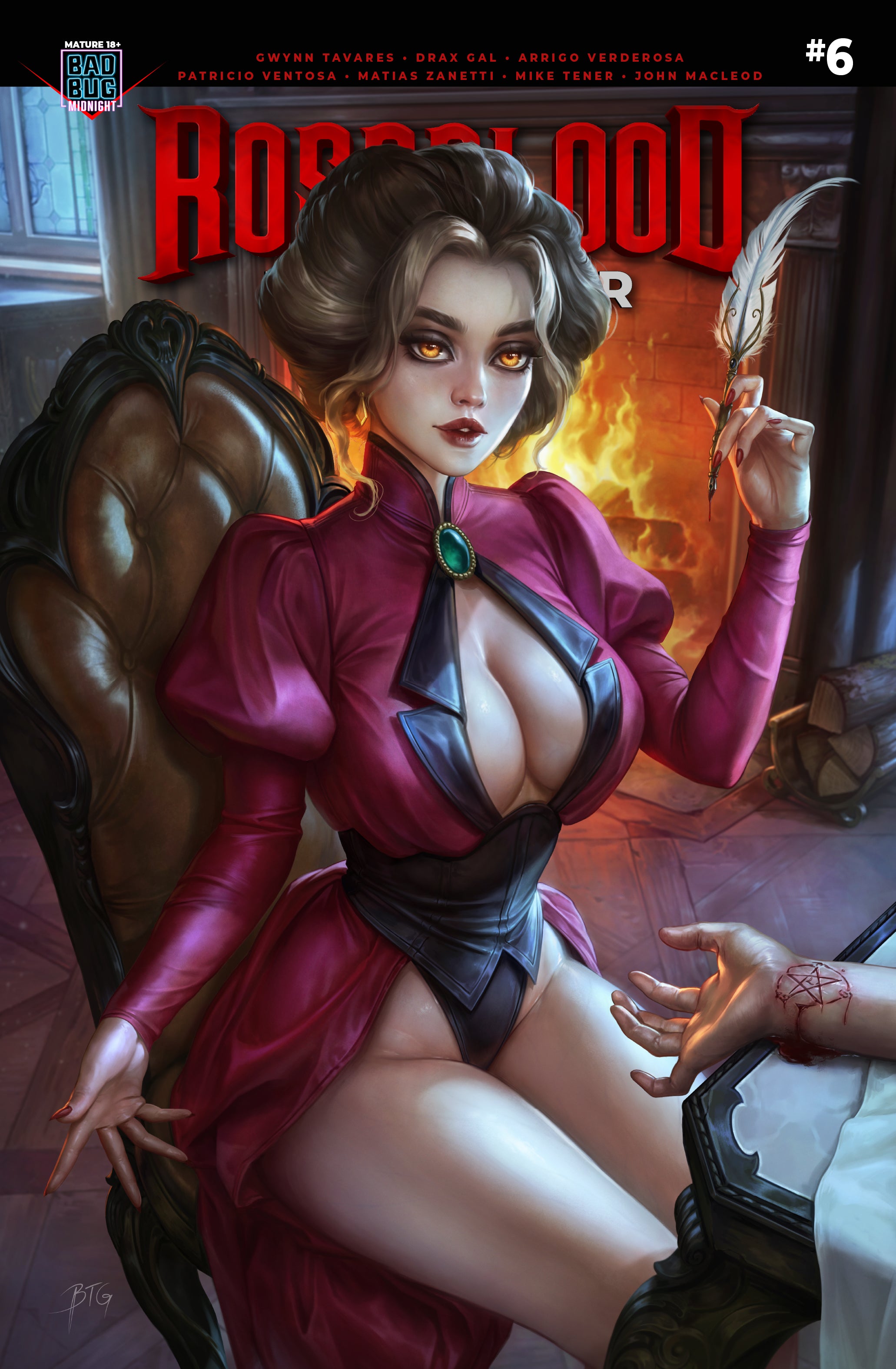 Roseblood Manor #6 ( Cover B - BTG)