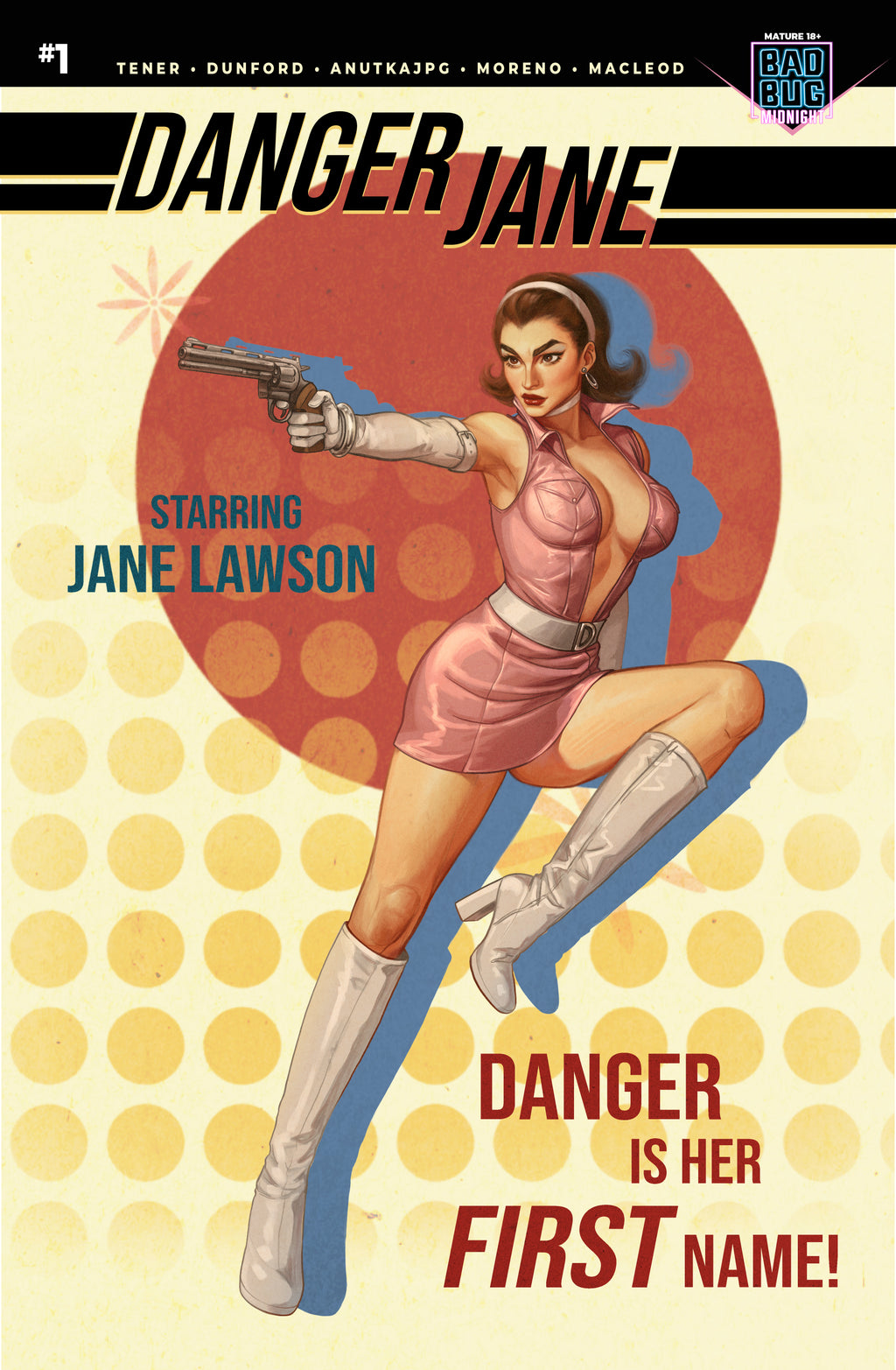 Danger Jane #1 (Cover B - Alex Monik)