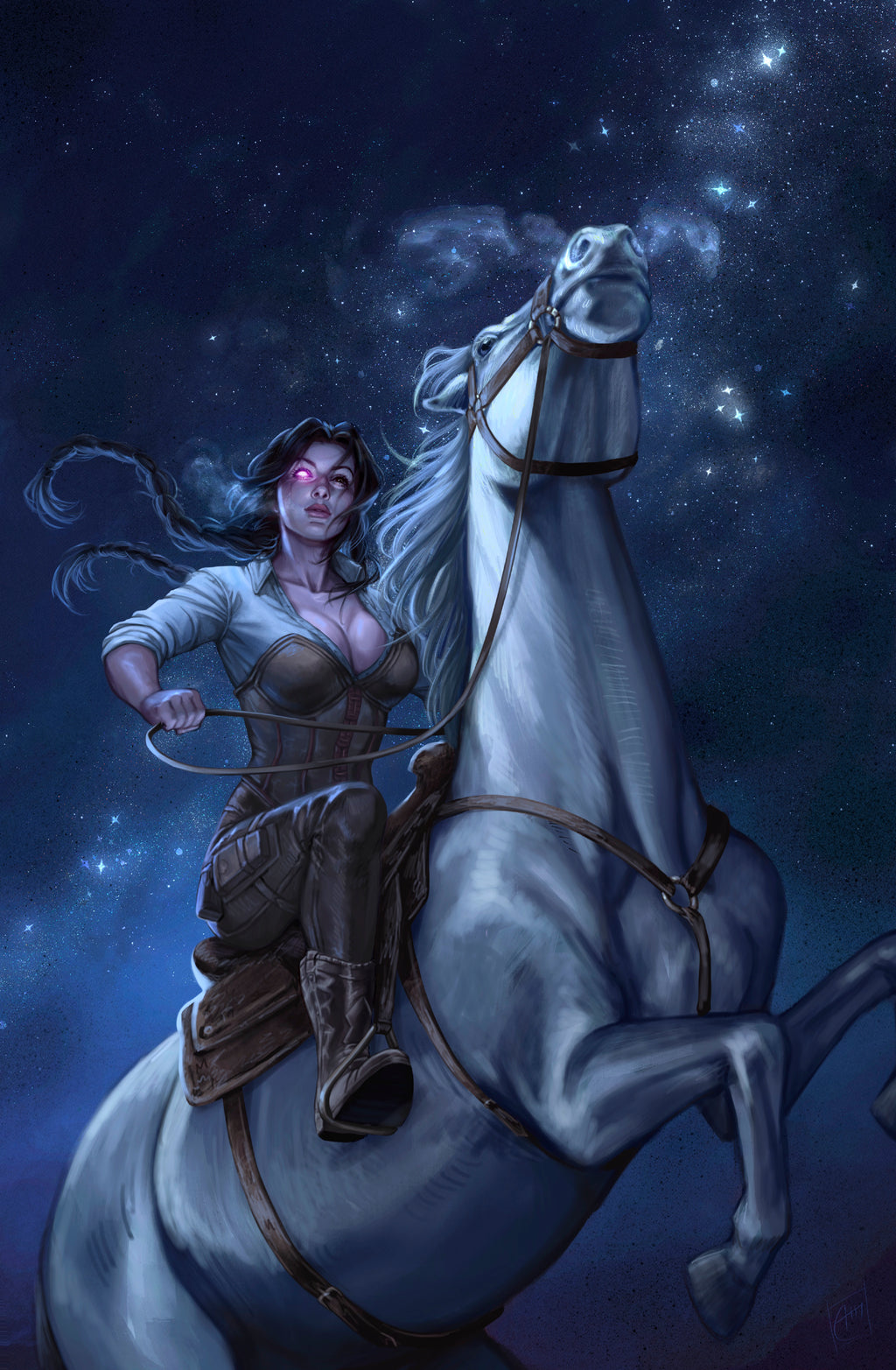 Dead End Moon #4 (Cover B METAL - Alex Monik)