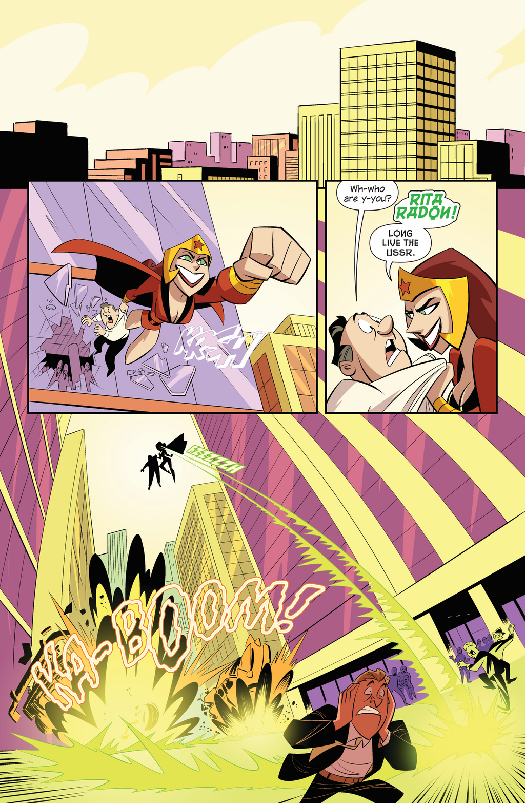 Bombshell and Atomica #3 ( Cover E - Yum)