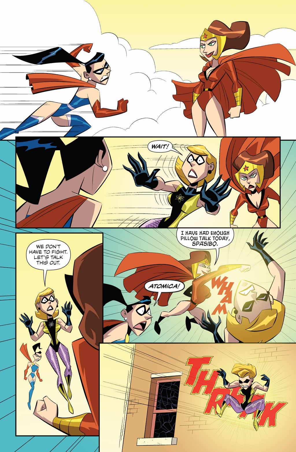 Bombshell and Atomica #3 ( Cover E - Yum)