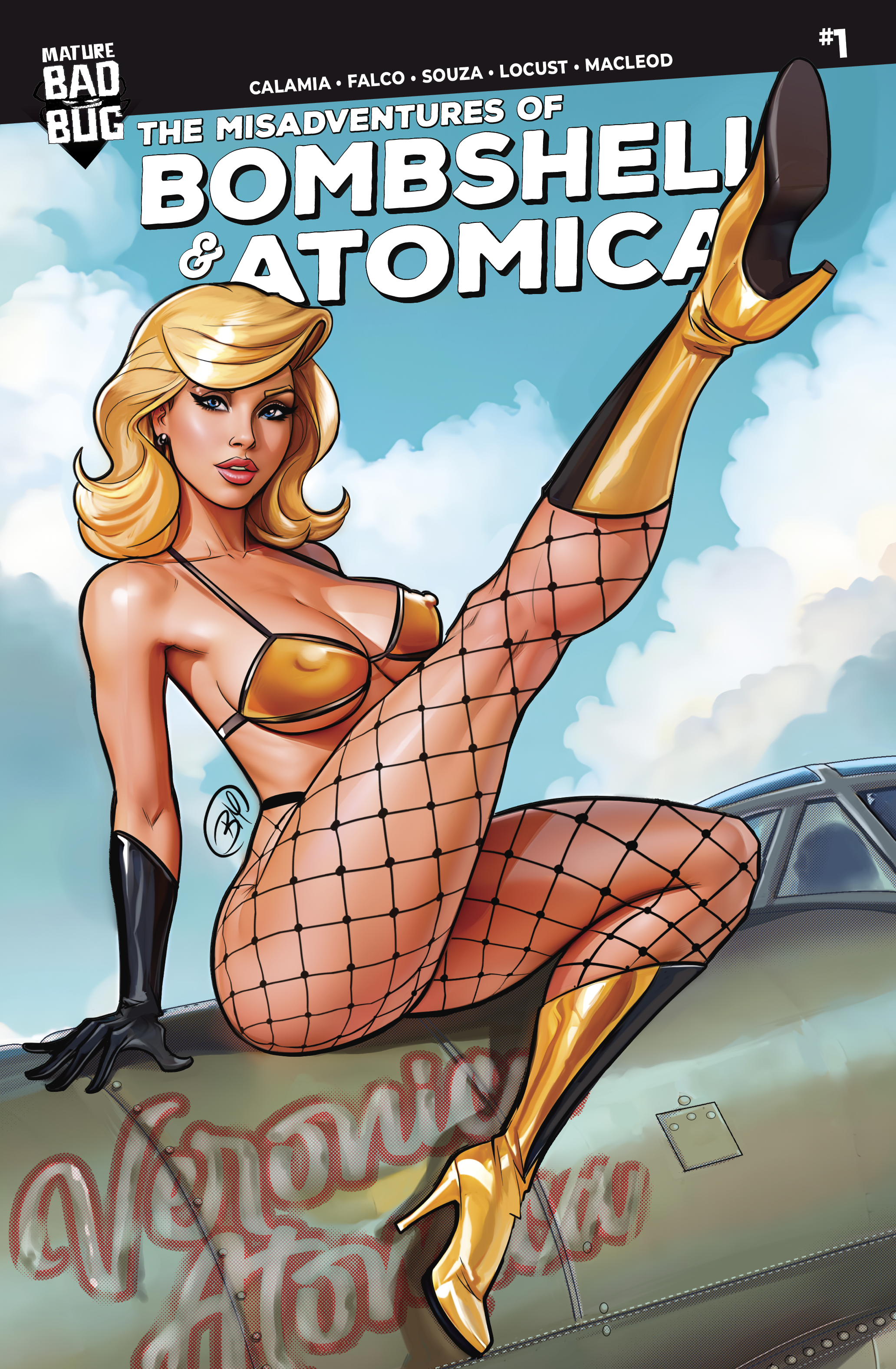 Bombshell and Atomica #1 (Cover C Bikini - Brian Miroglio)