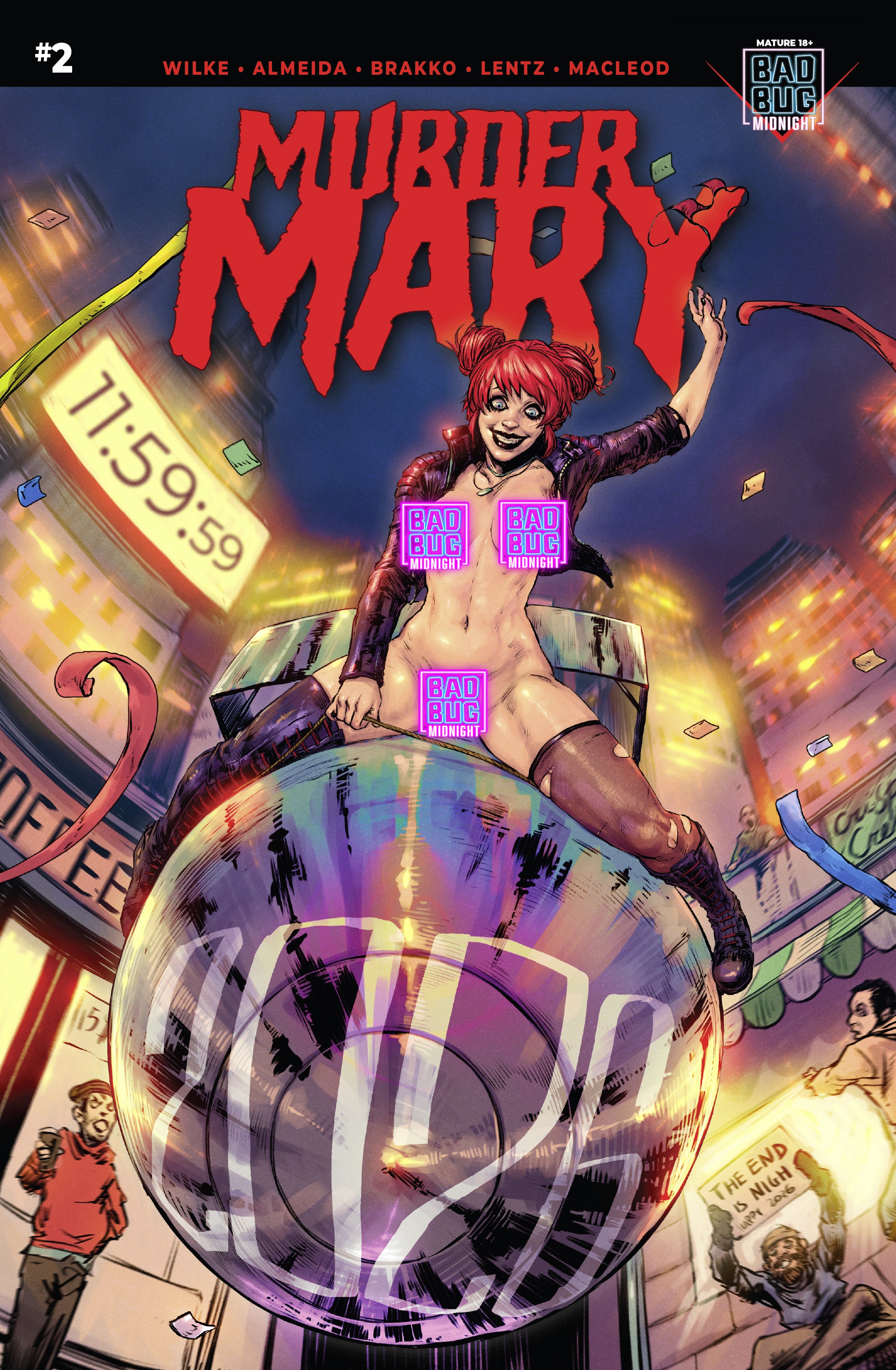 Murder Mary #2 New Years Eve EXCLUSIVE (PRE-ORDER ONLY! ETA 1/25)