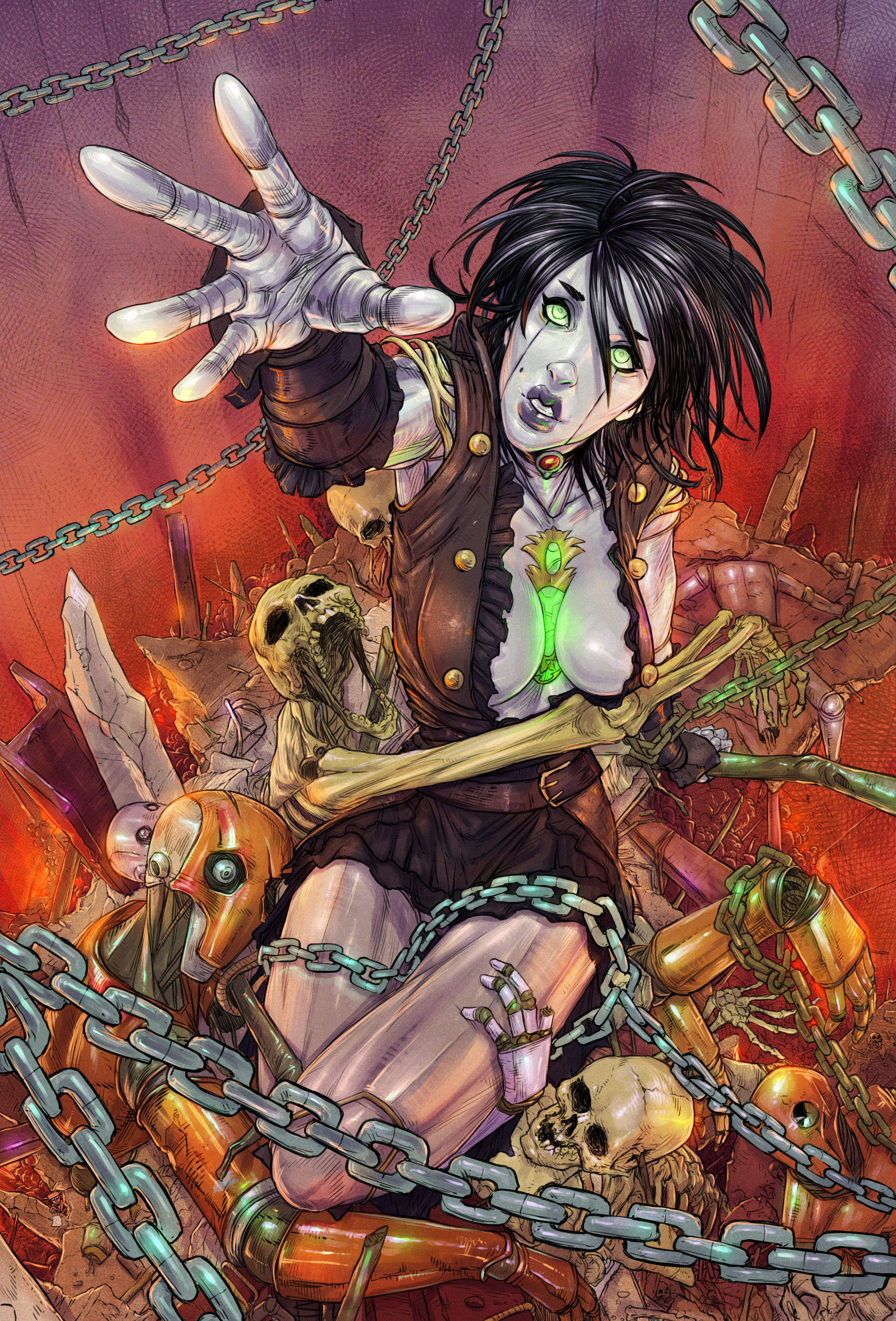 Charlotte and the Clockwork Heart #1 11x17 Collection