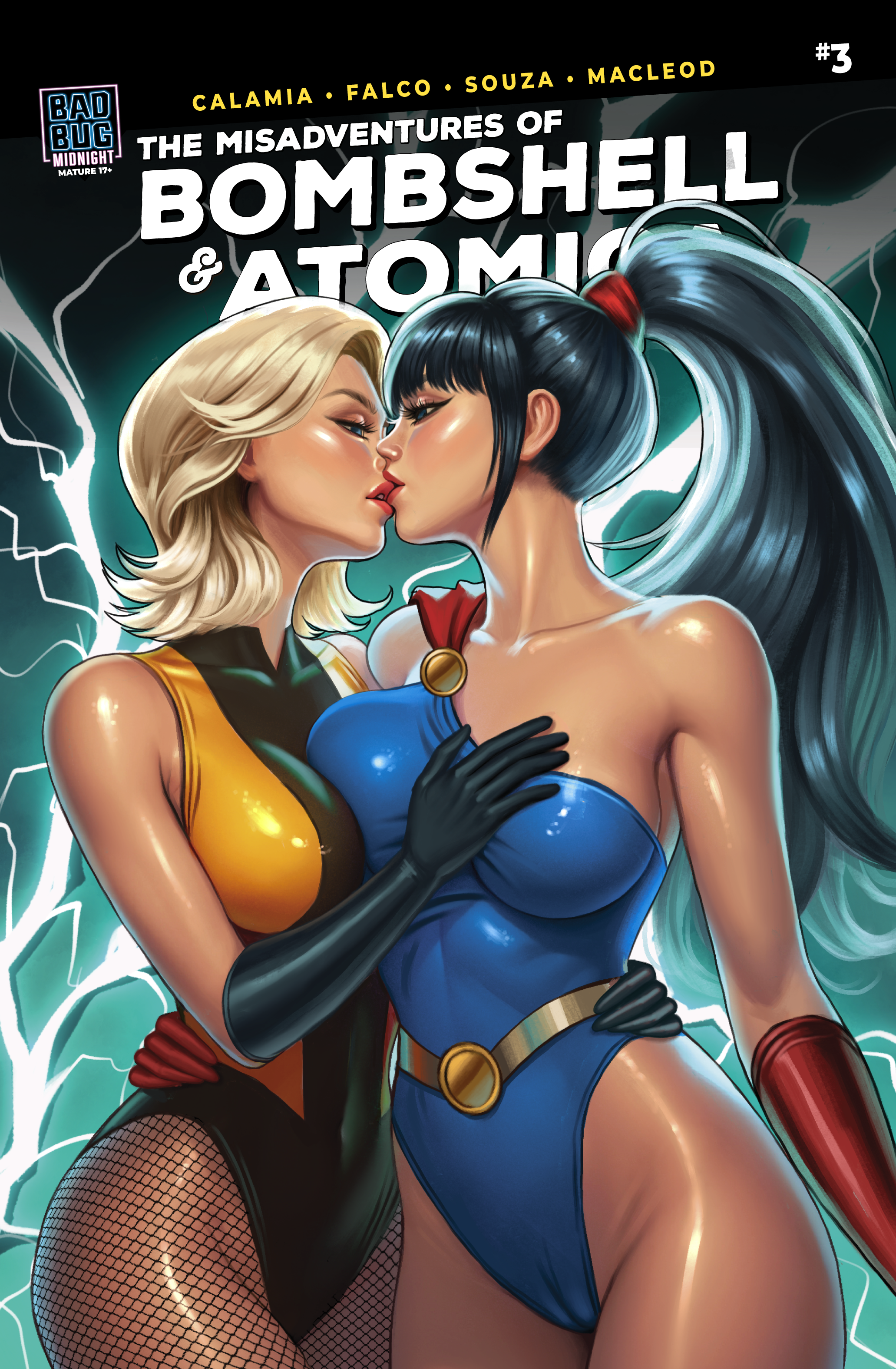 Bombshell and Atomica #3 ( Cover C - Hanna Lam)