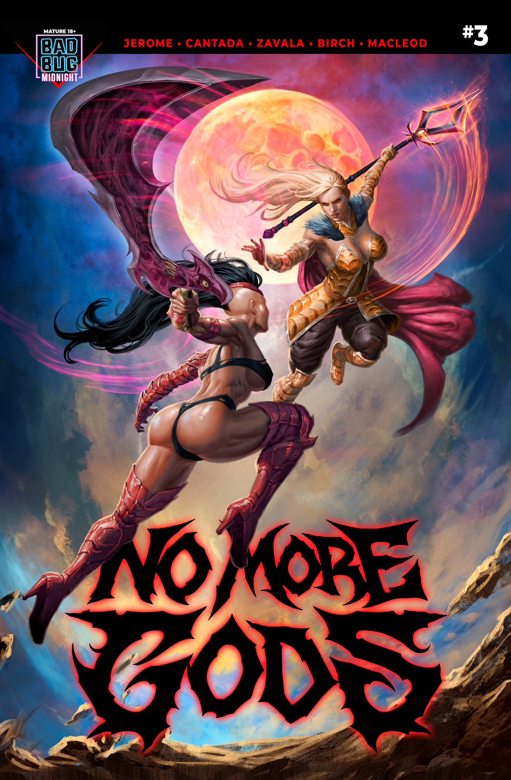 No More Gods #3 (Cover C - Luciano Fleitas)