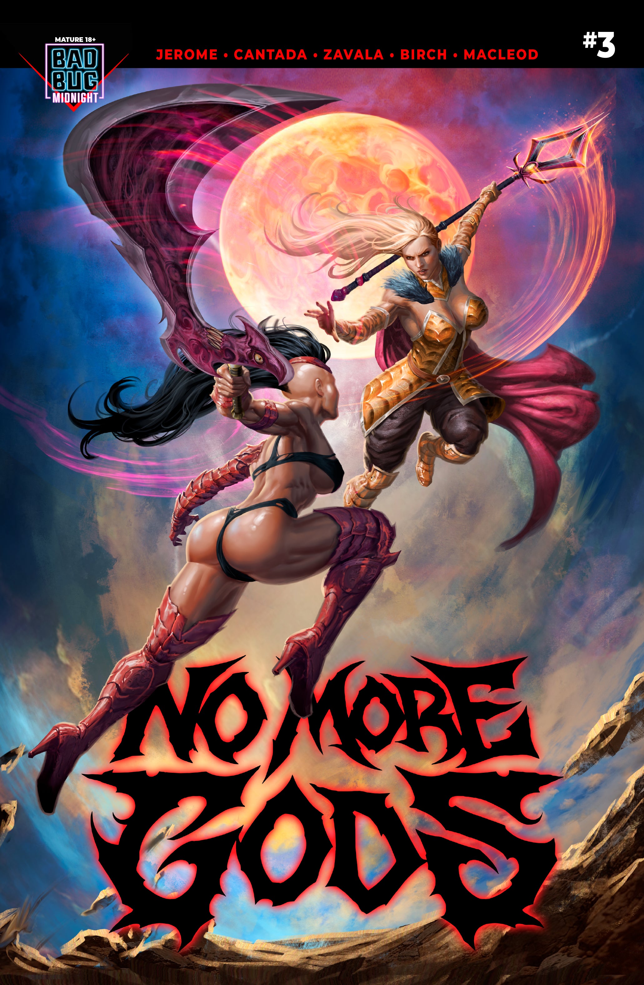 No More Gods #3 (Cover C - Luciano Fleitas)