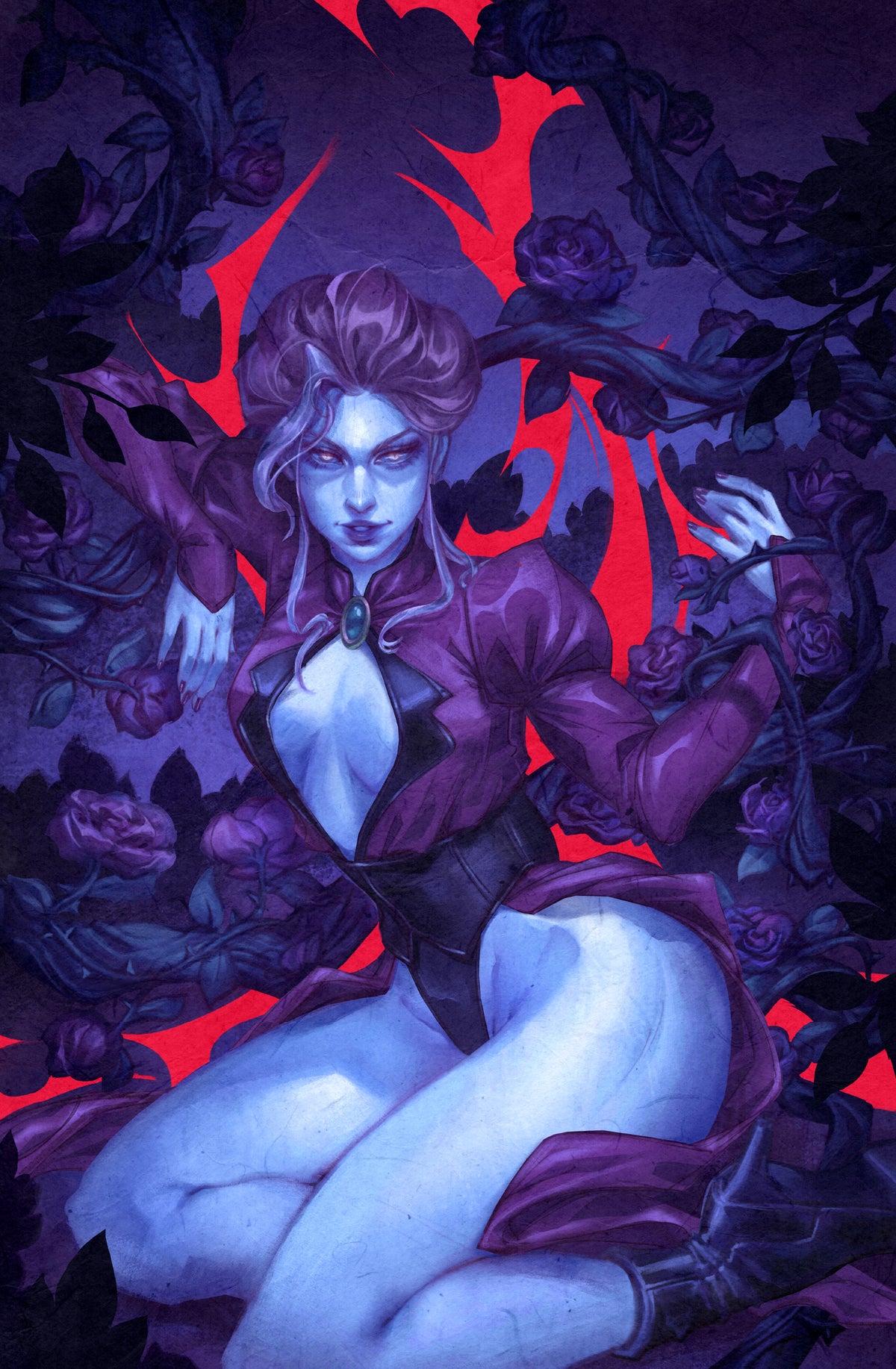 Roseblood Manor #6 ( Cover C METAL - OshRed)