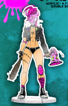Bad Pussy Acrylic Standee