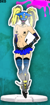 Bad Pussy Acrylic Standee