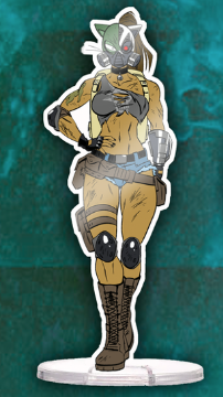 Bad Pussy Acrylic Standee
