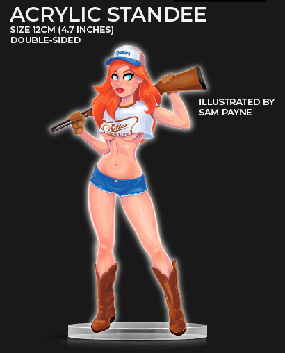 Bobby Jo Acrylic Standee