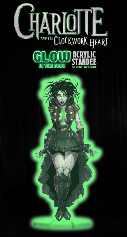 Charlotte and the Clockwork Heart Acrylic Standee