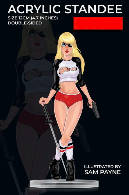 Final Girl Next Door Acrylic Standee