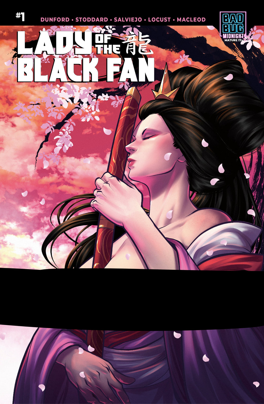 Lady of the Black Fan #1 (Cover A Hot - Cari Salviejo)